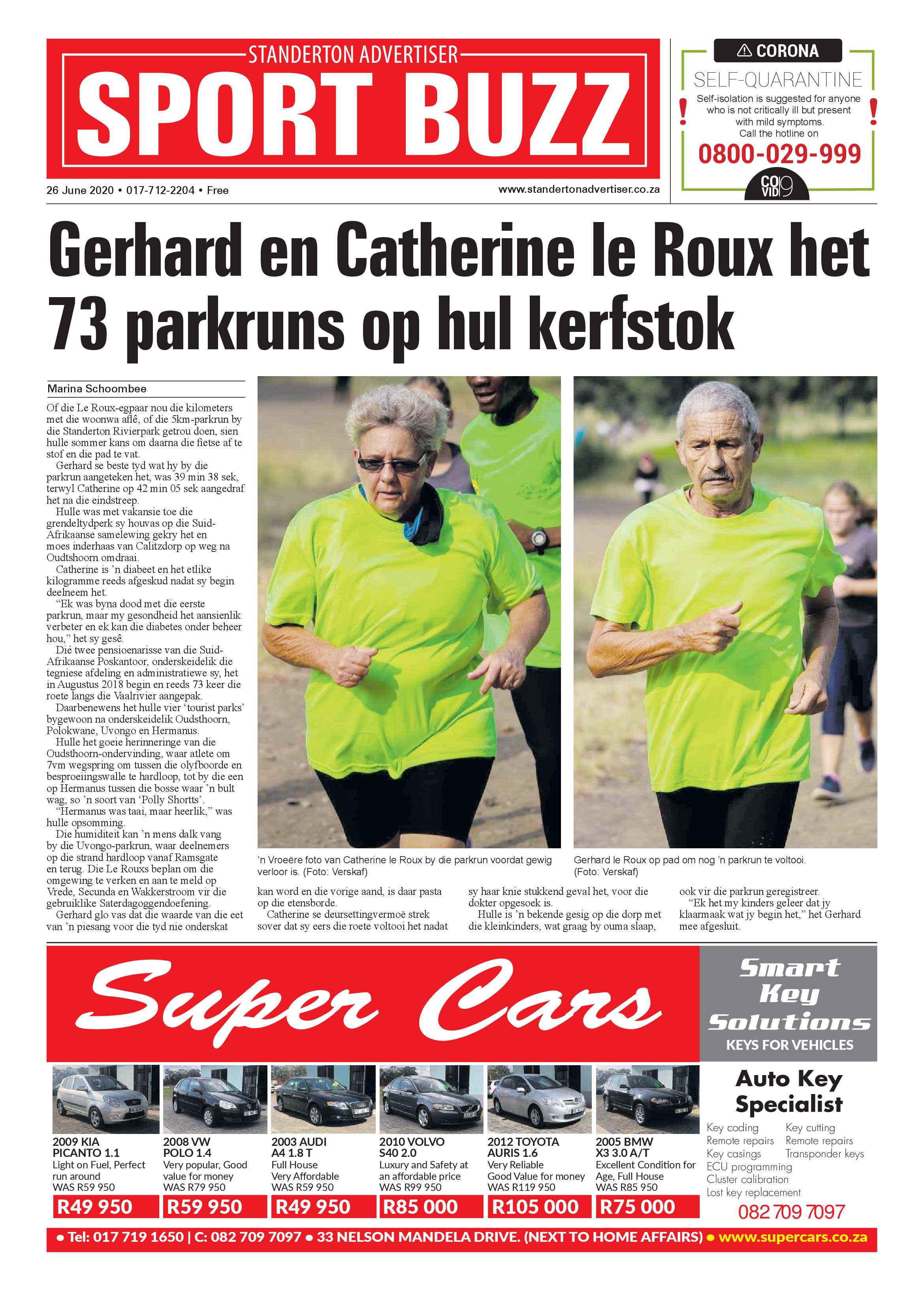 Standerton Advertiser 26 June 2020 page 8