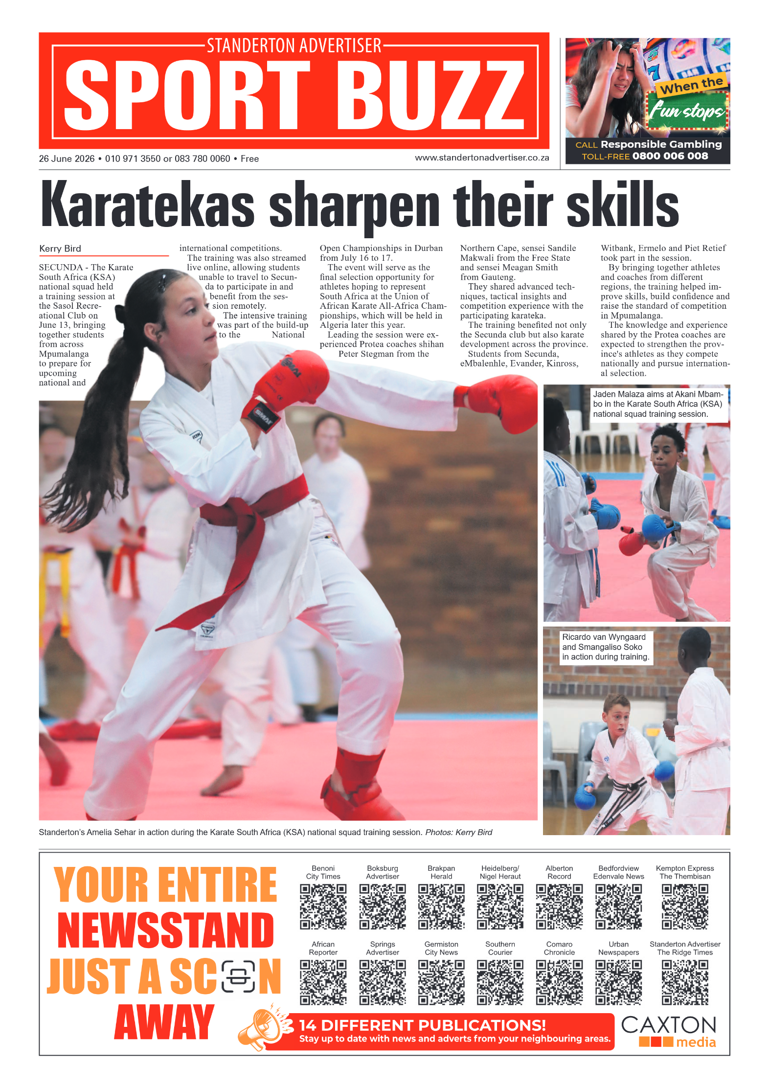 Standerton Advertiser 26 June 2026 page 8