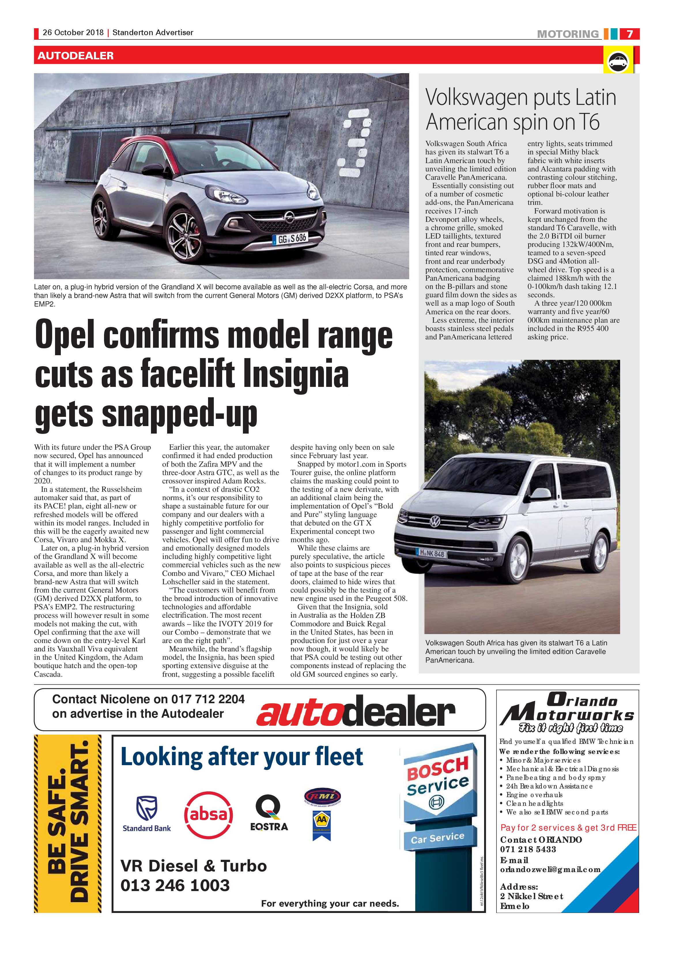 Standerton Advertiser 26 October 2018 page 7