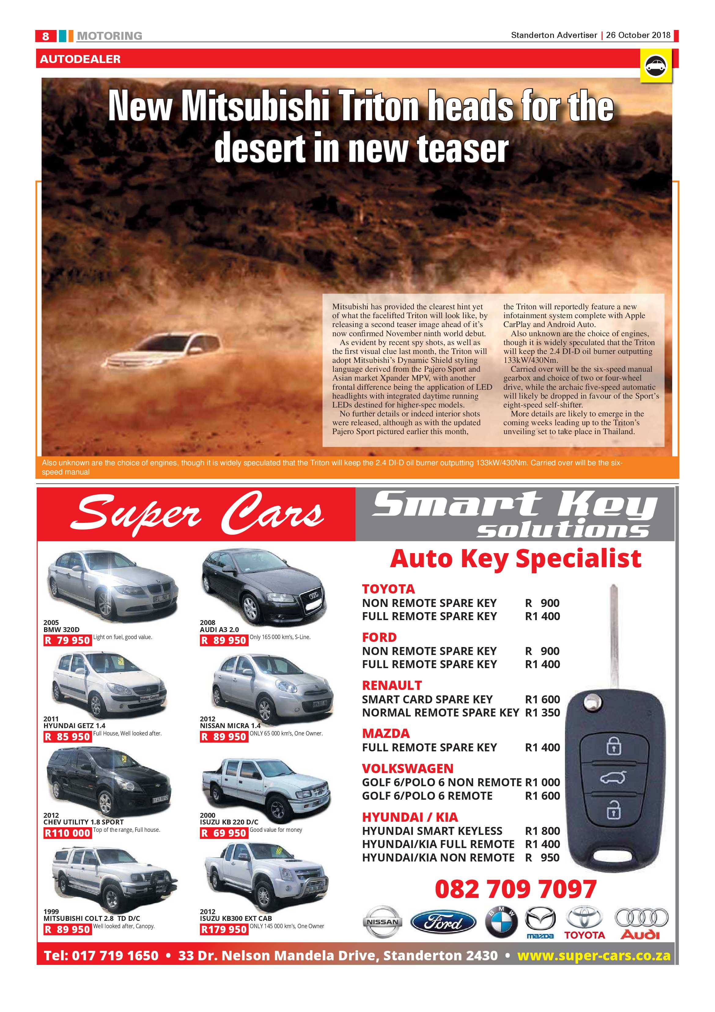 Standerton Advertiser 26 October 2018 page 8