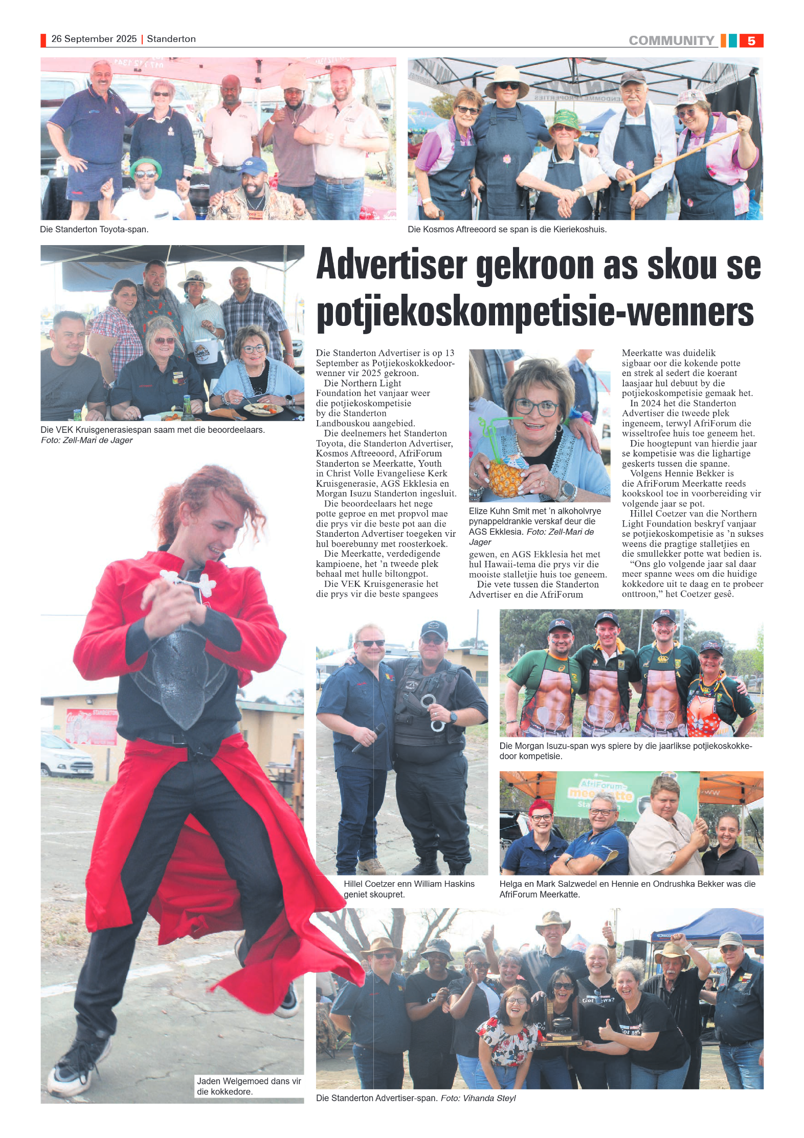 Standerton Advertiser 26 September 2025 page 5