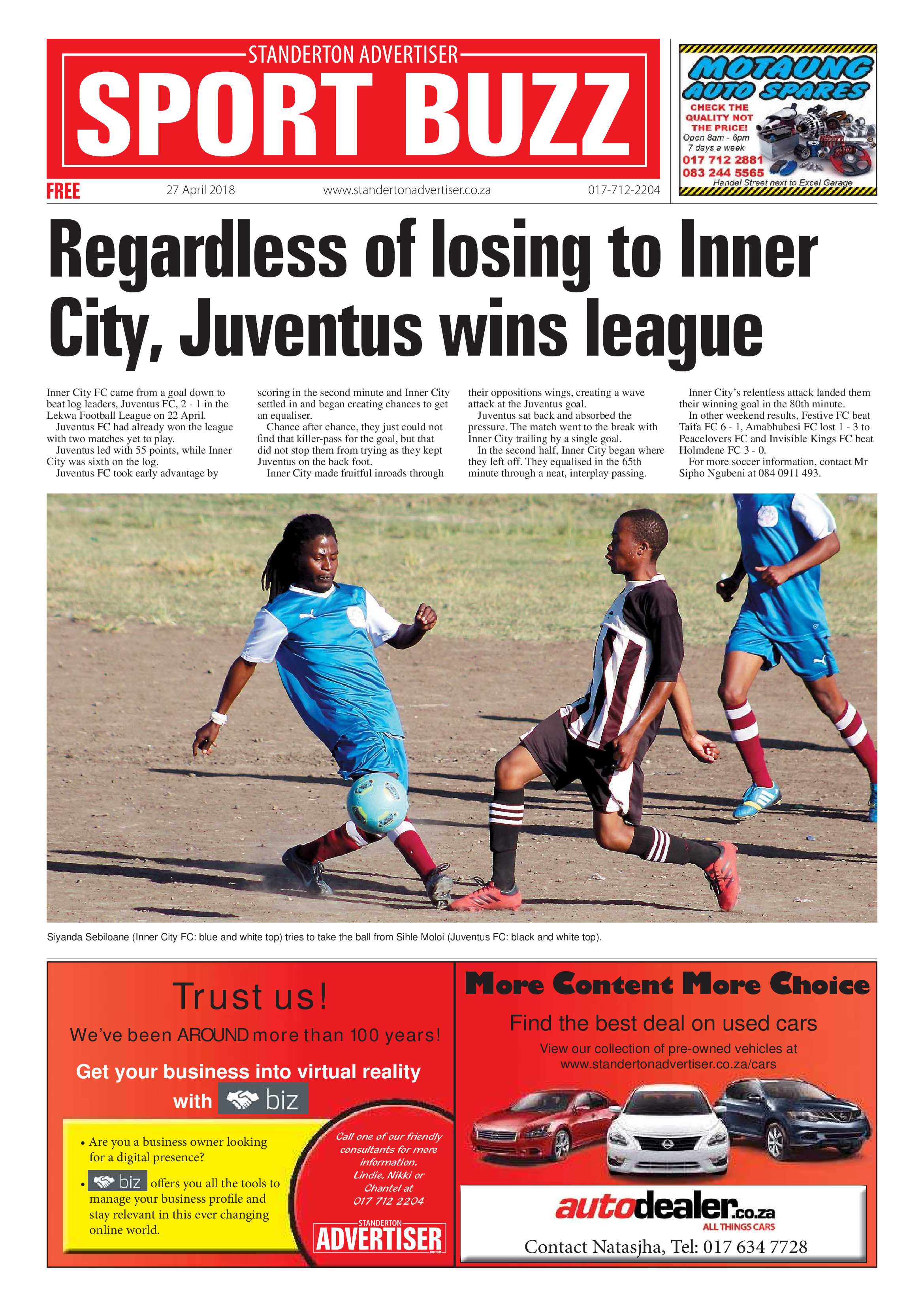 Standerton Advertiser 27 April 2018 page 12