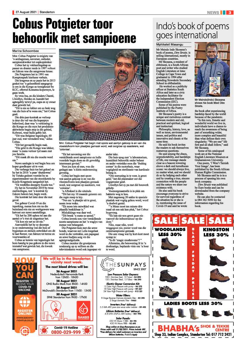 Standerton Advertiser 27 August 2021 page 3