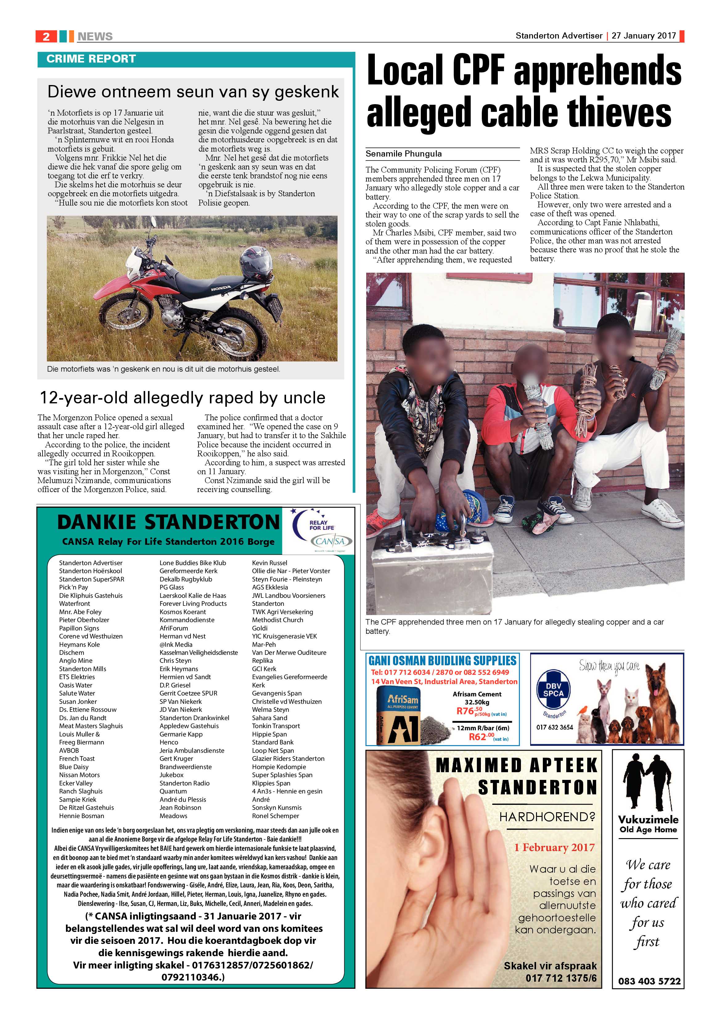 Standerton Advertiser 27 Februarie 2017 page 2