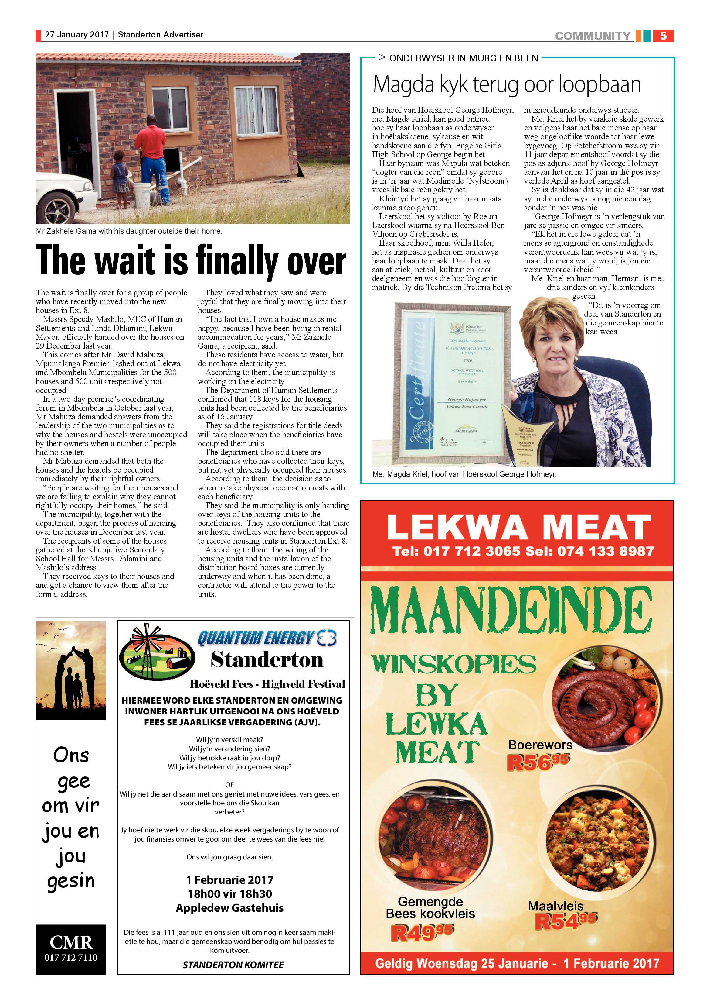 Standerton Advertiser 27 Februarie 2017 page 5