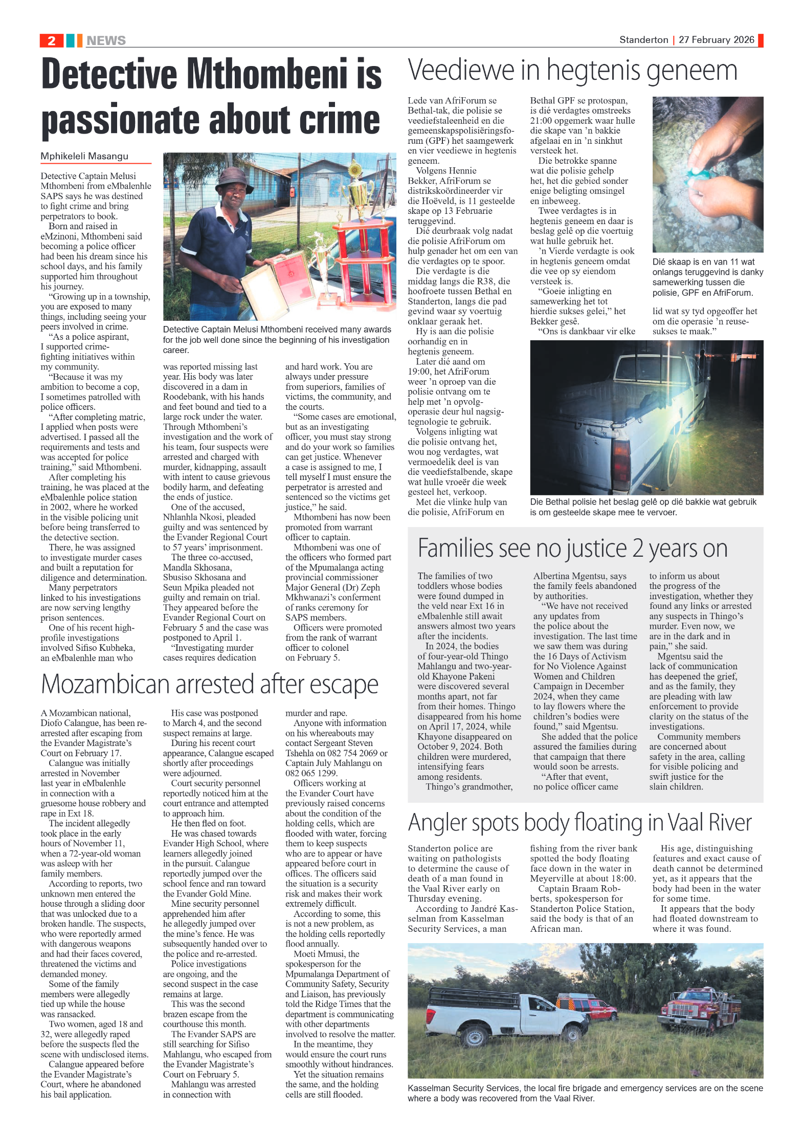 Standerton Advertiser 27 February 2026 page 2