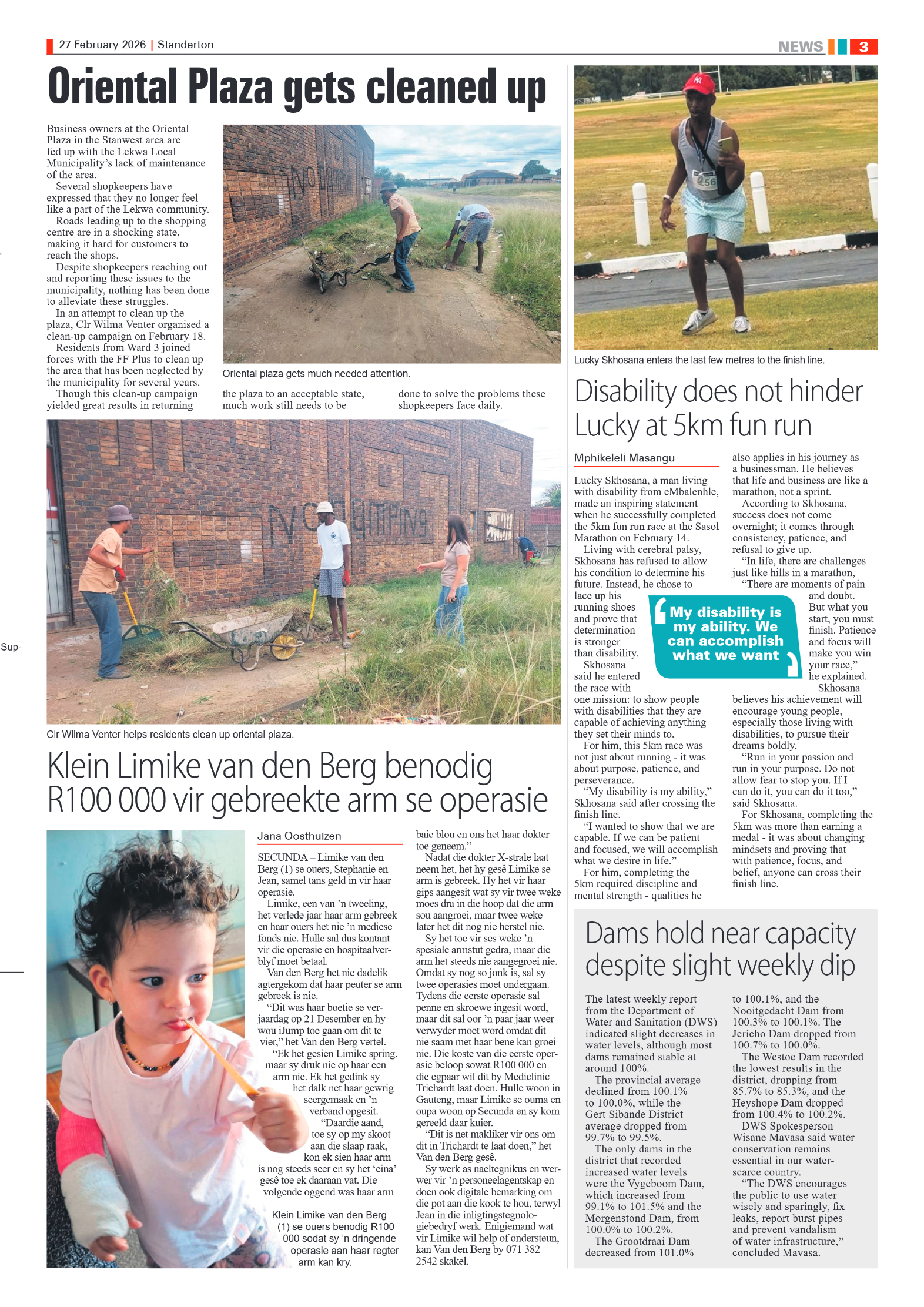 Standerton Advertiser 27 February 2026 page 3