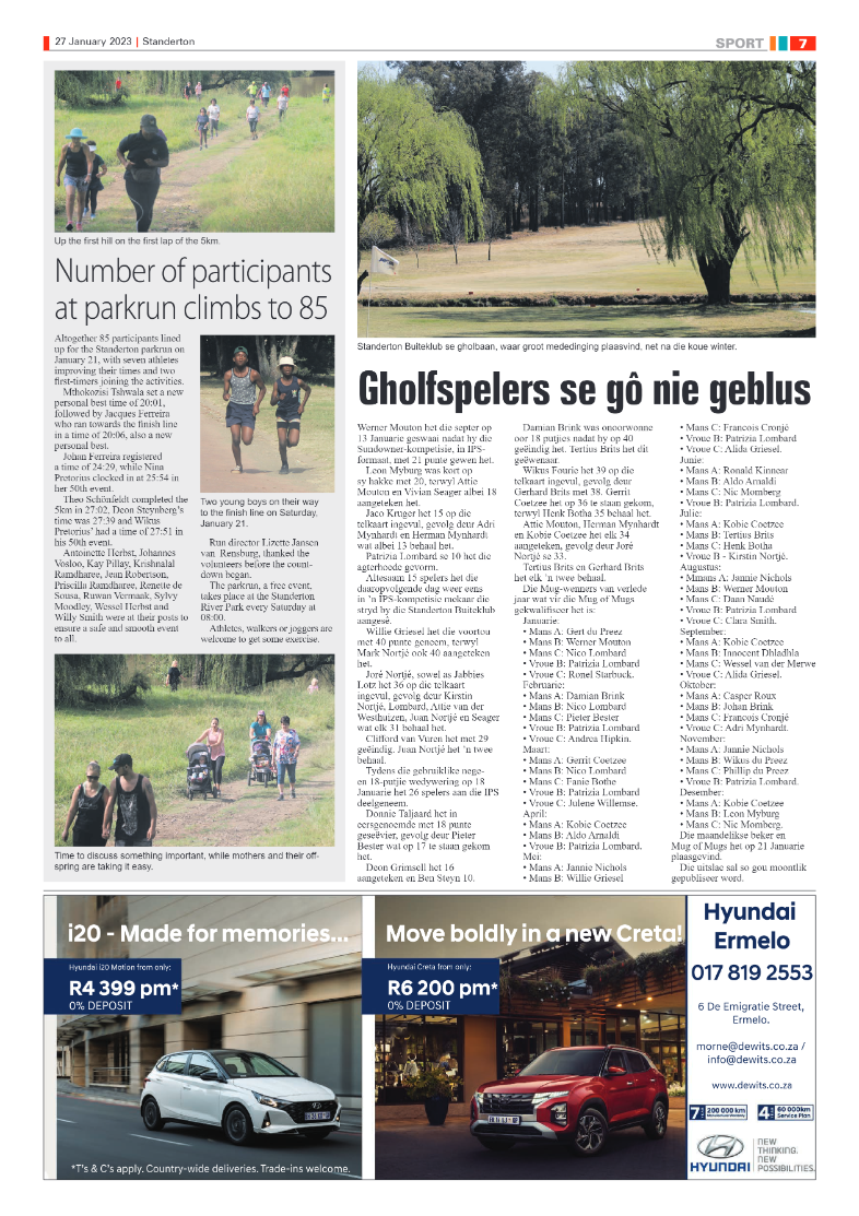 Standerton Advertiser 27 January 2023 page 7