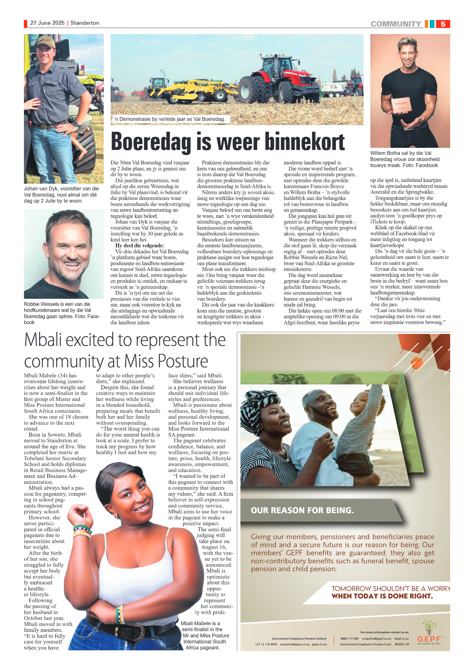 Standerton Advertiser 27 June 2025 page 5