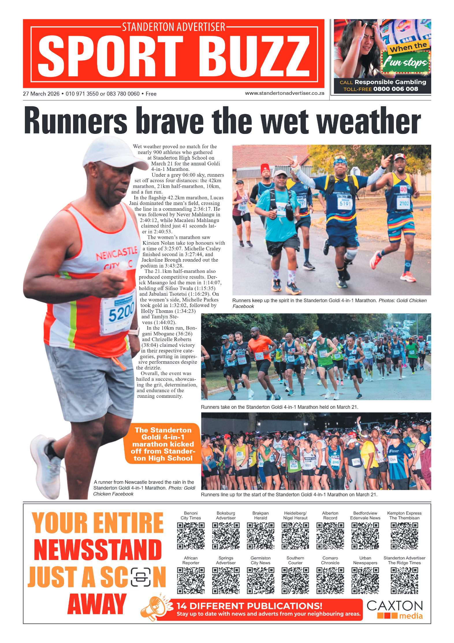 Standerton Advertiser 27 March 2026 page 8
