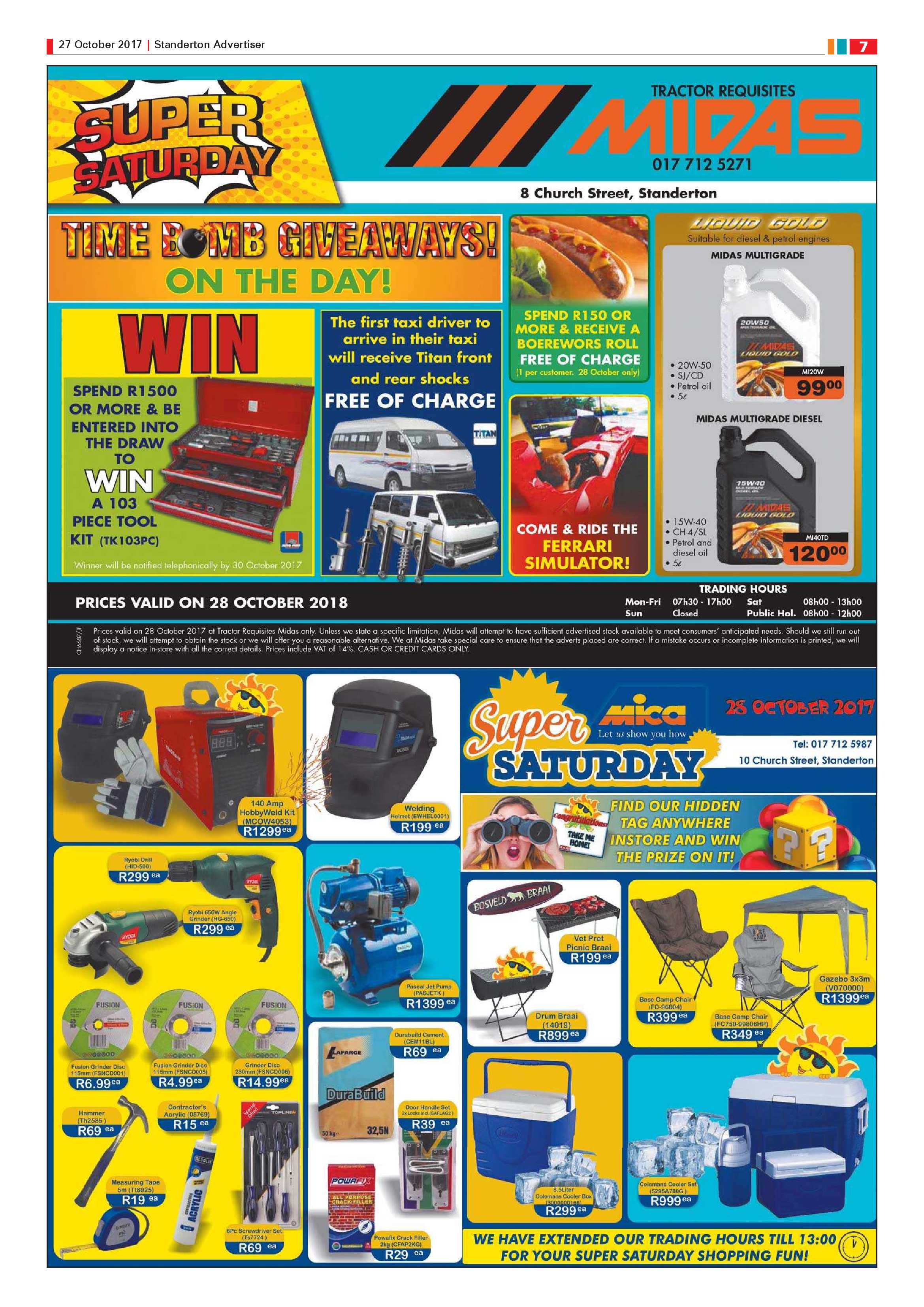 Standerton Advertiser 27 October 2017 page 7