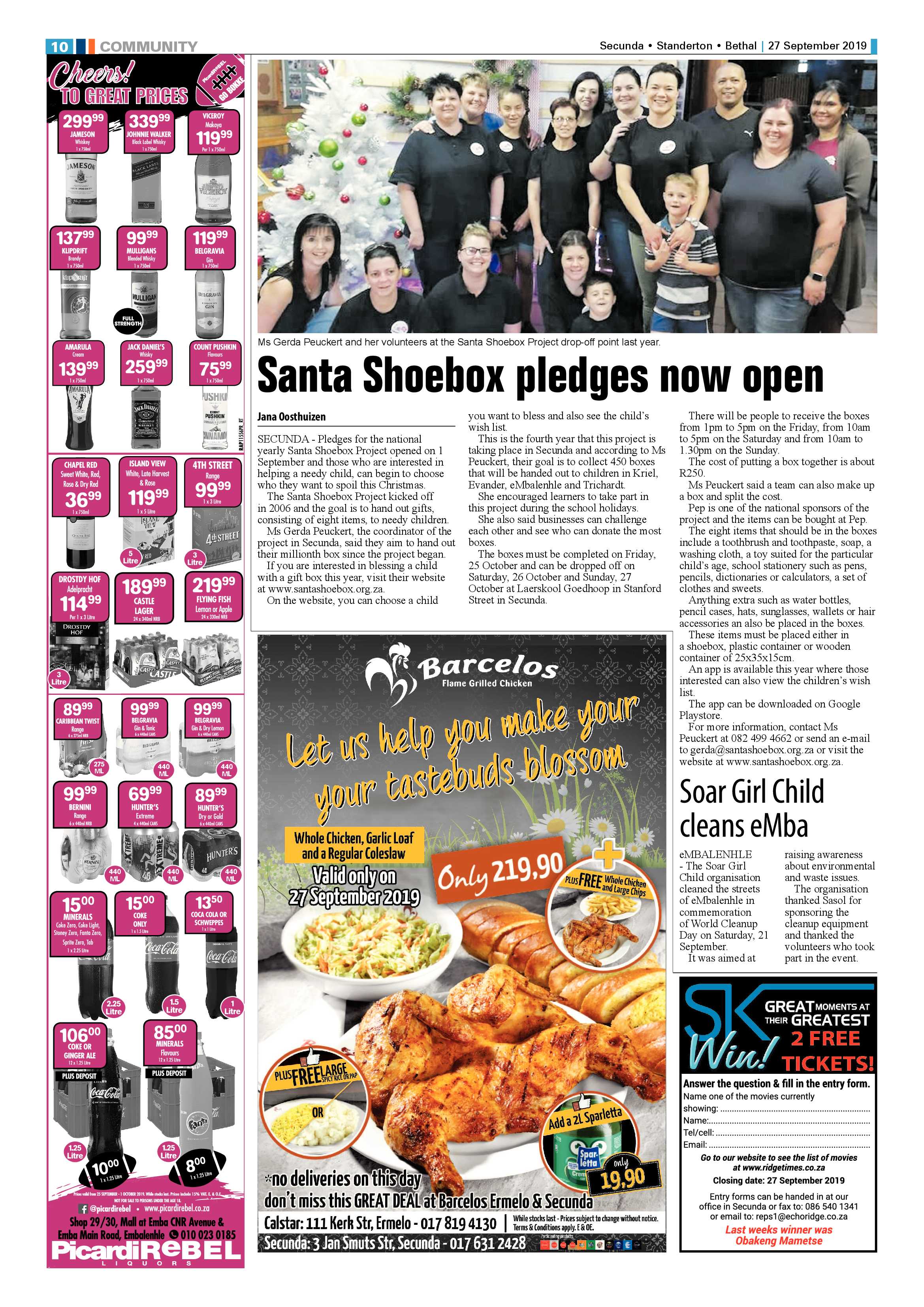 Standerton Advertiser 27 September 2019 page 10