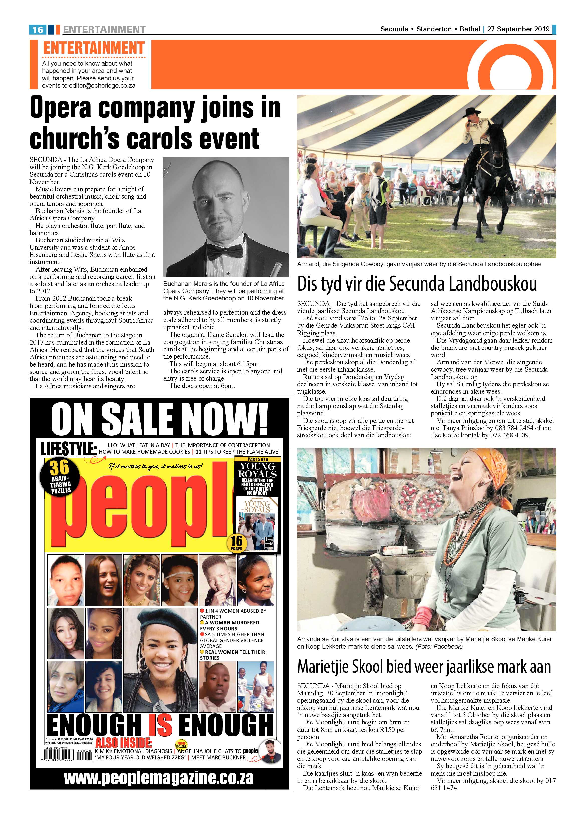 Standerton Advertiser 27 September 2019 page 15