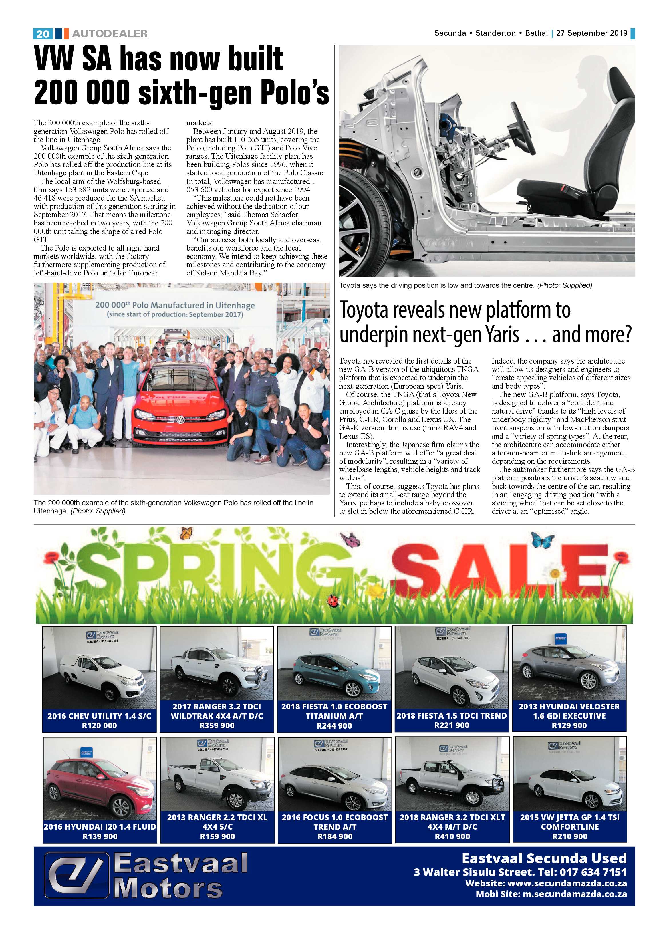 Standerton Advertiser 27 September 2019 page 19