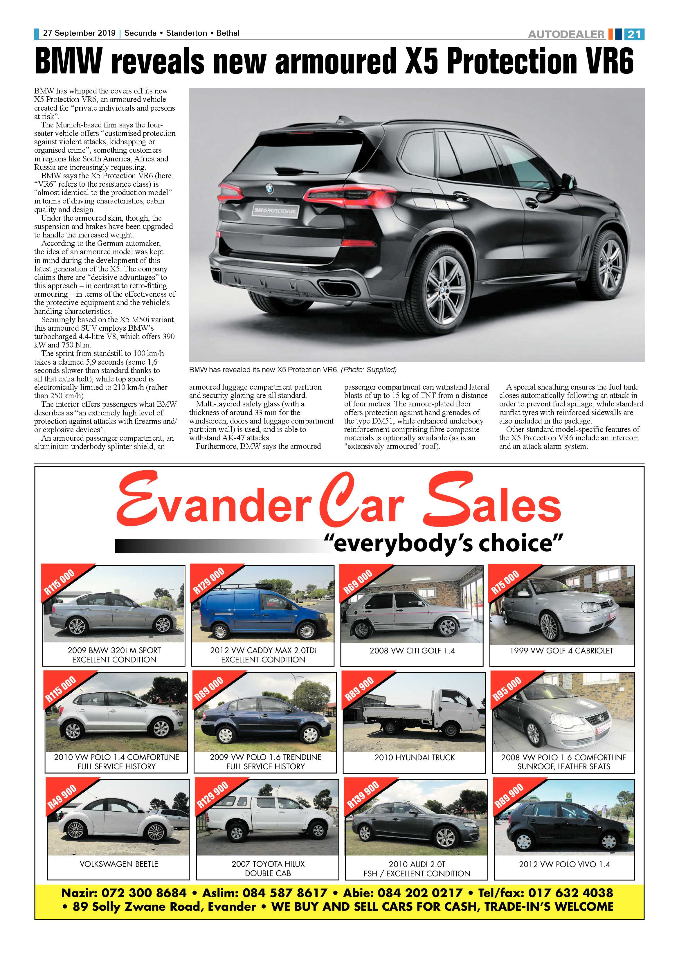 Standerton Advertiser 27 September 2019 page 20