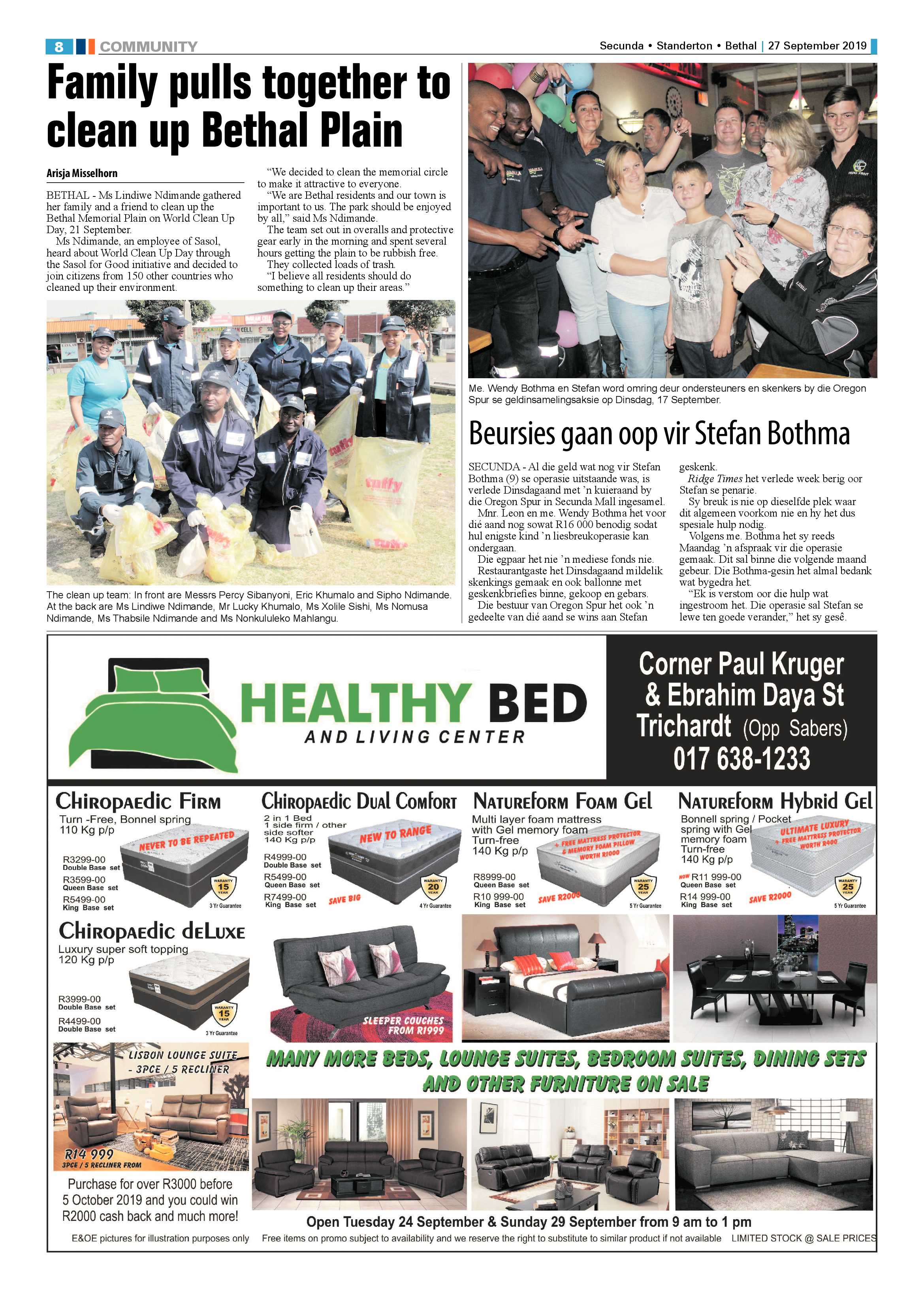 Standerton Advertiser 27 September 2019 page 8