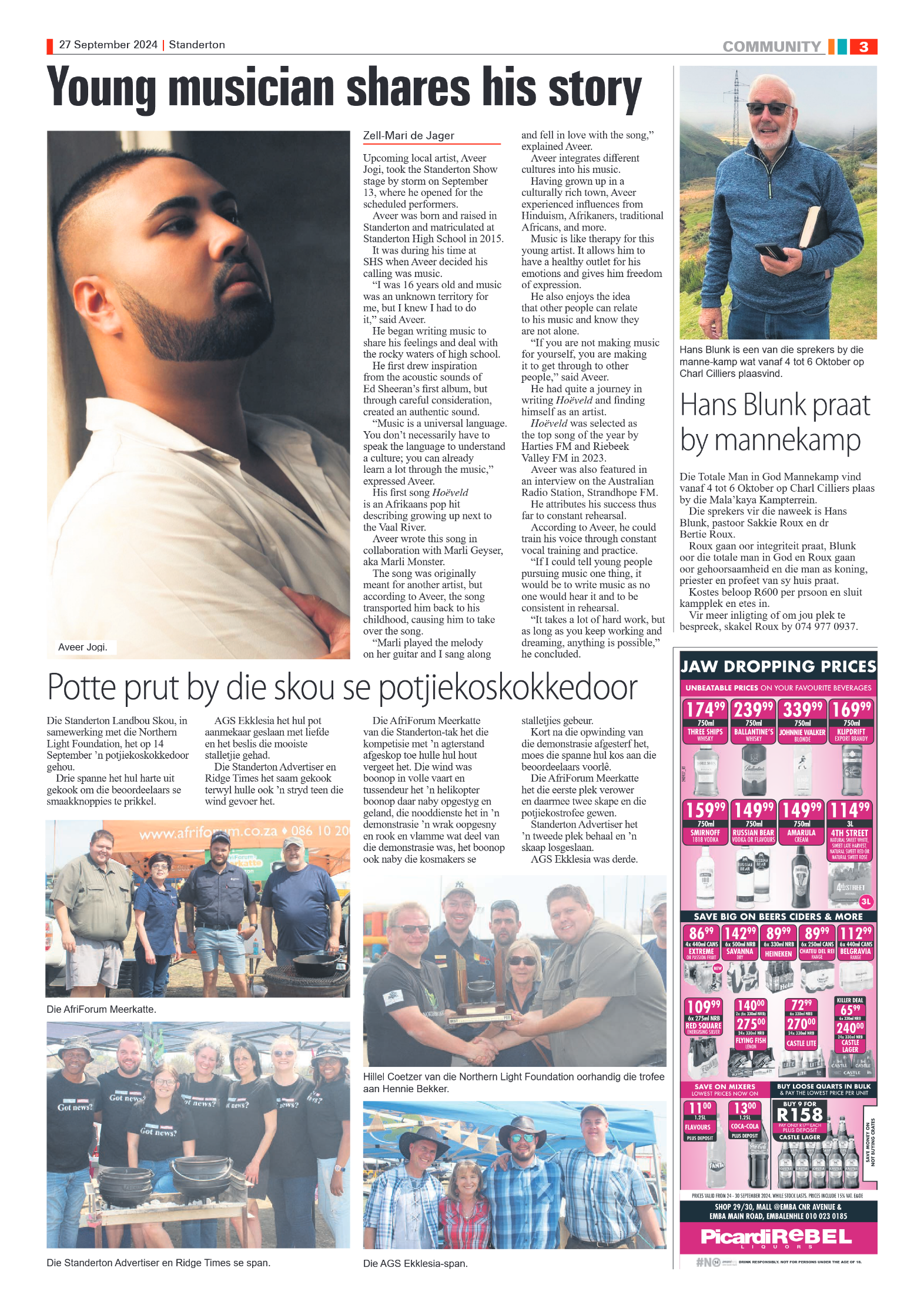 Standerton Advertiser 27 September 2024 page 3