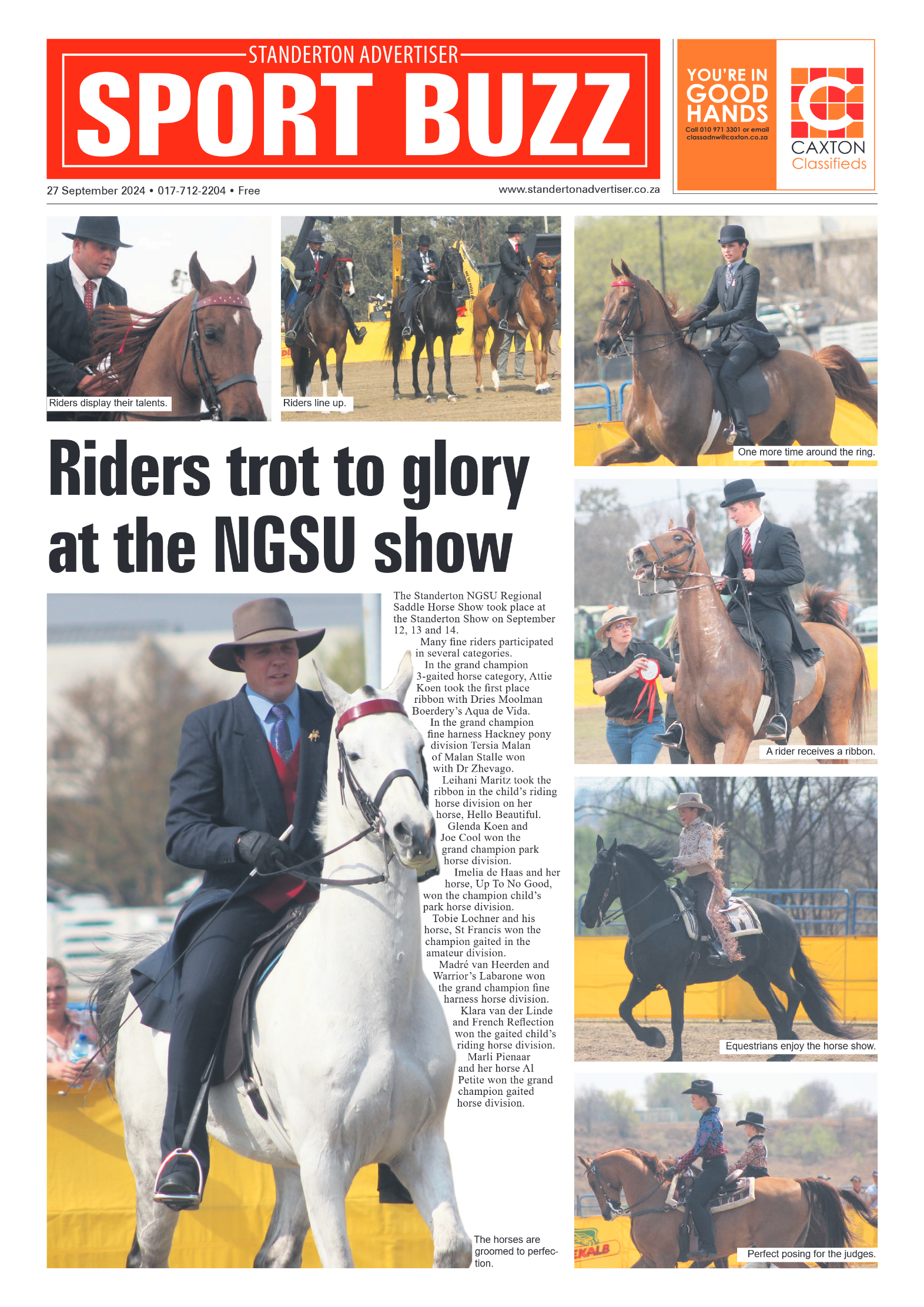 Standerton Advertiser 27 September 2024 page 8