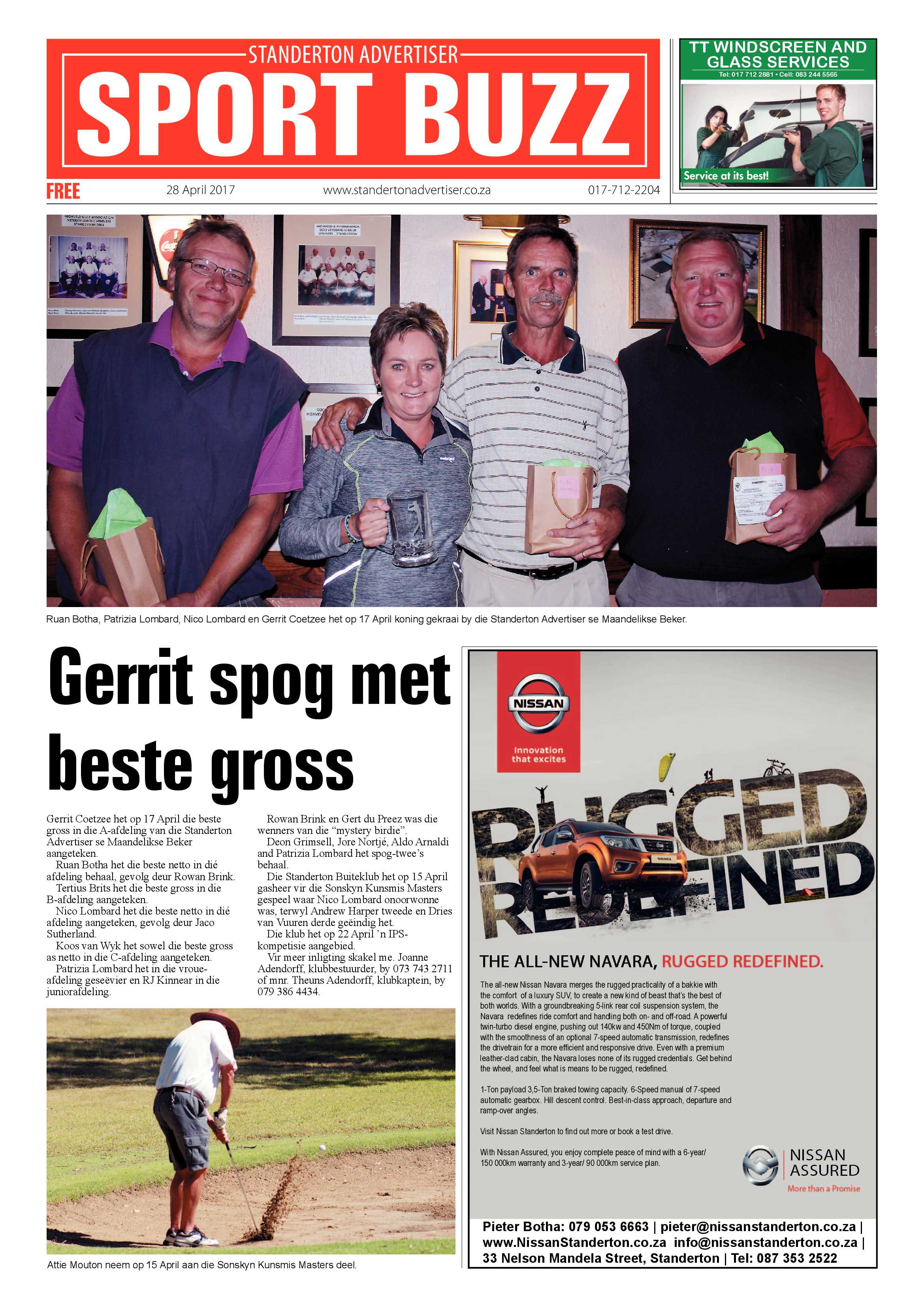 Standerton Advertiser 28 April 2017 page 12