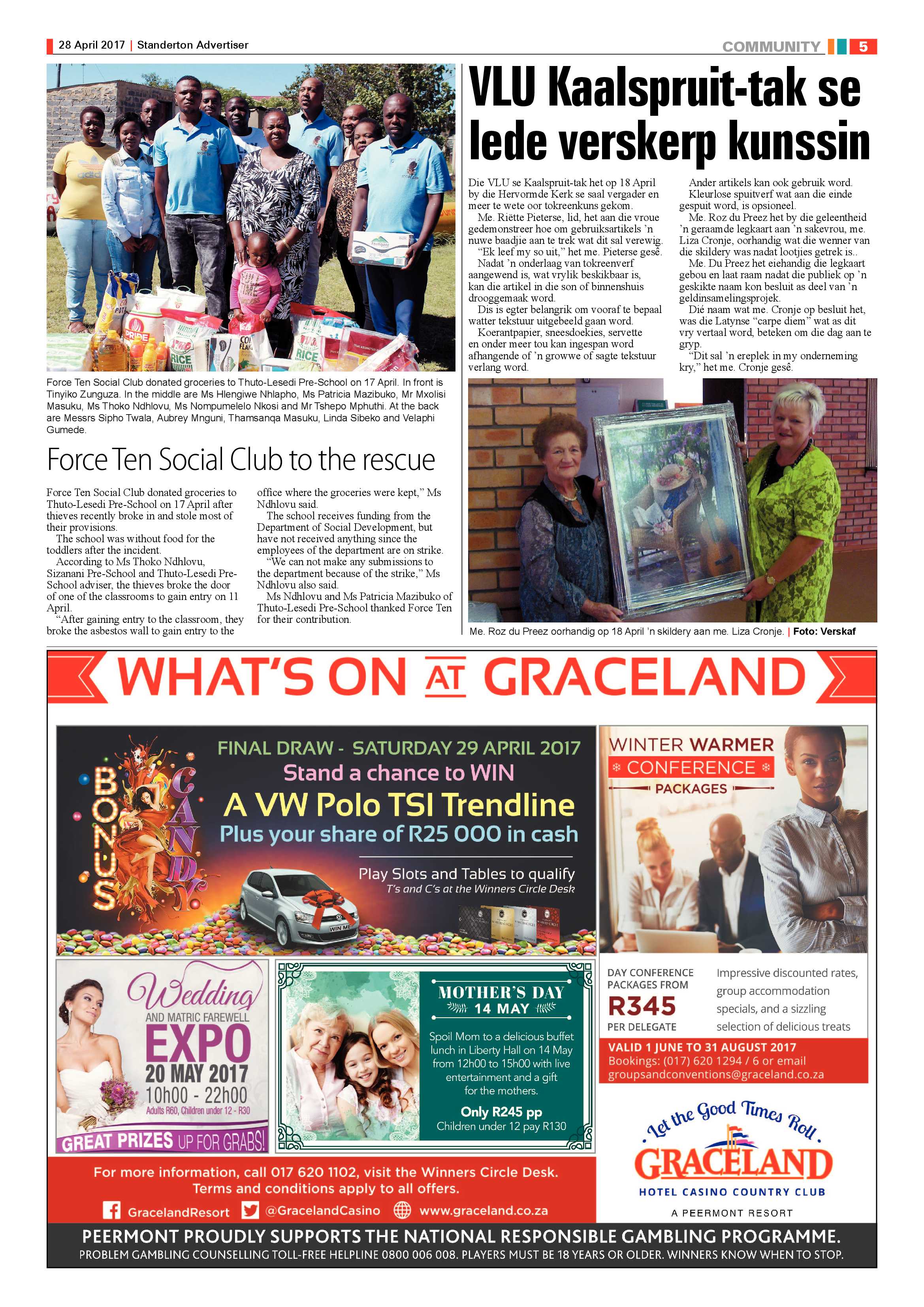 Standerton Advertiser 28 April 2017 page 5