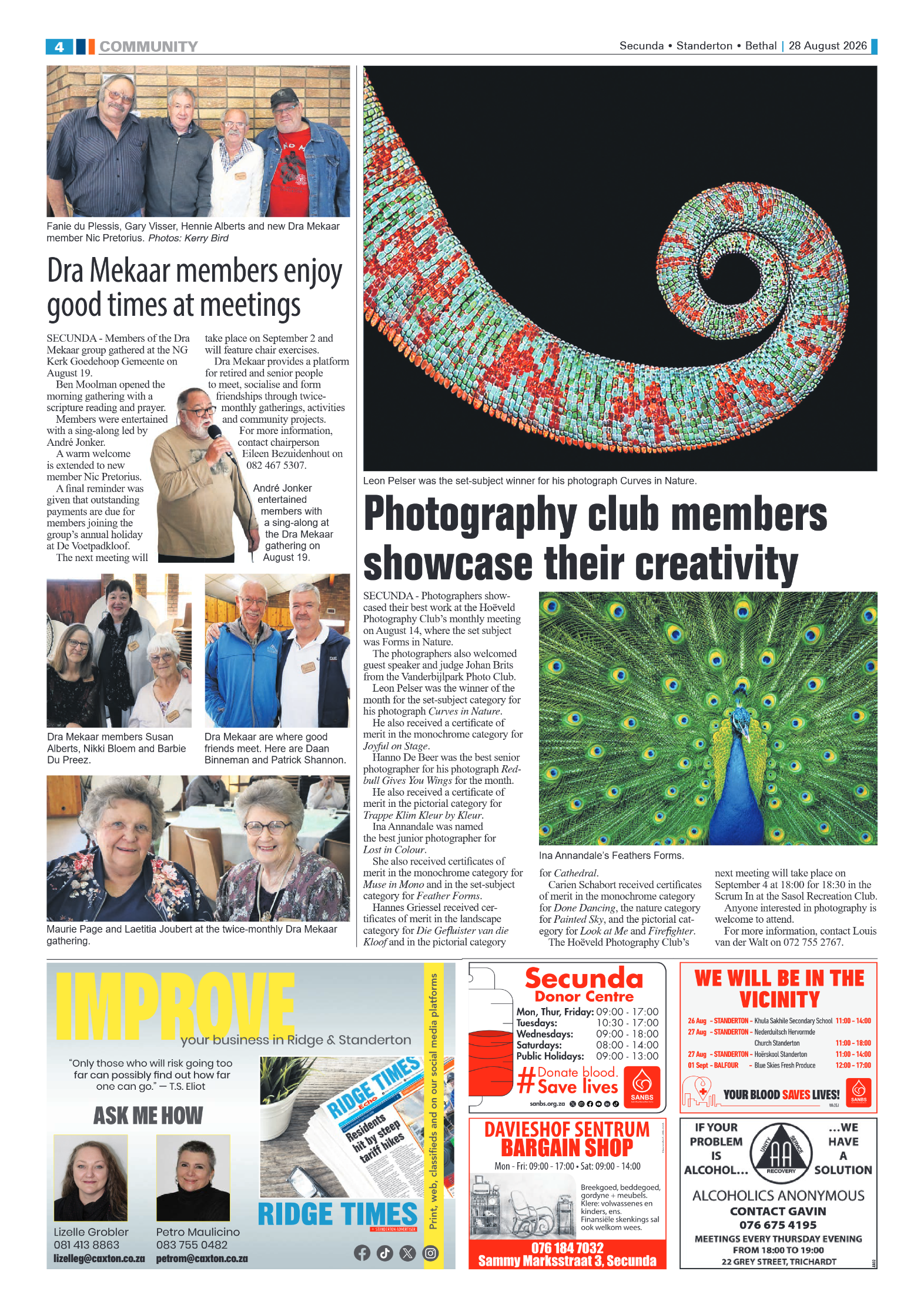 Standerton Advertiser 28 August 2026 page 4