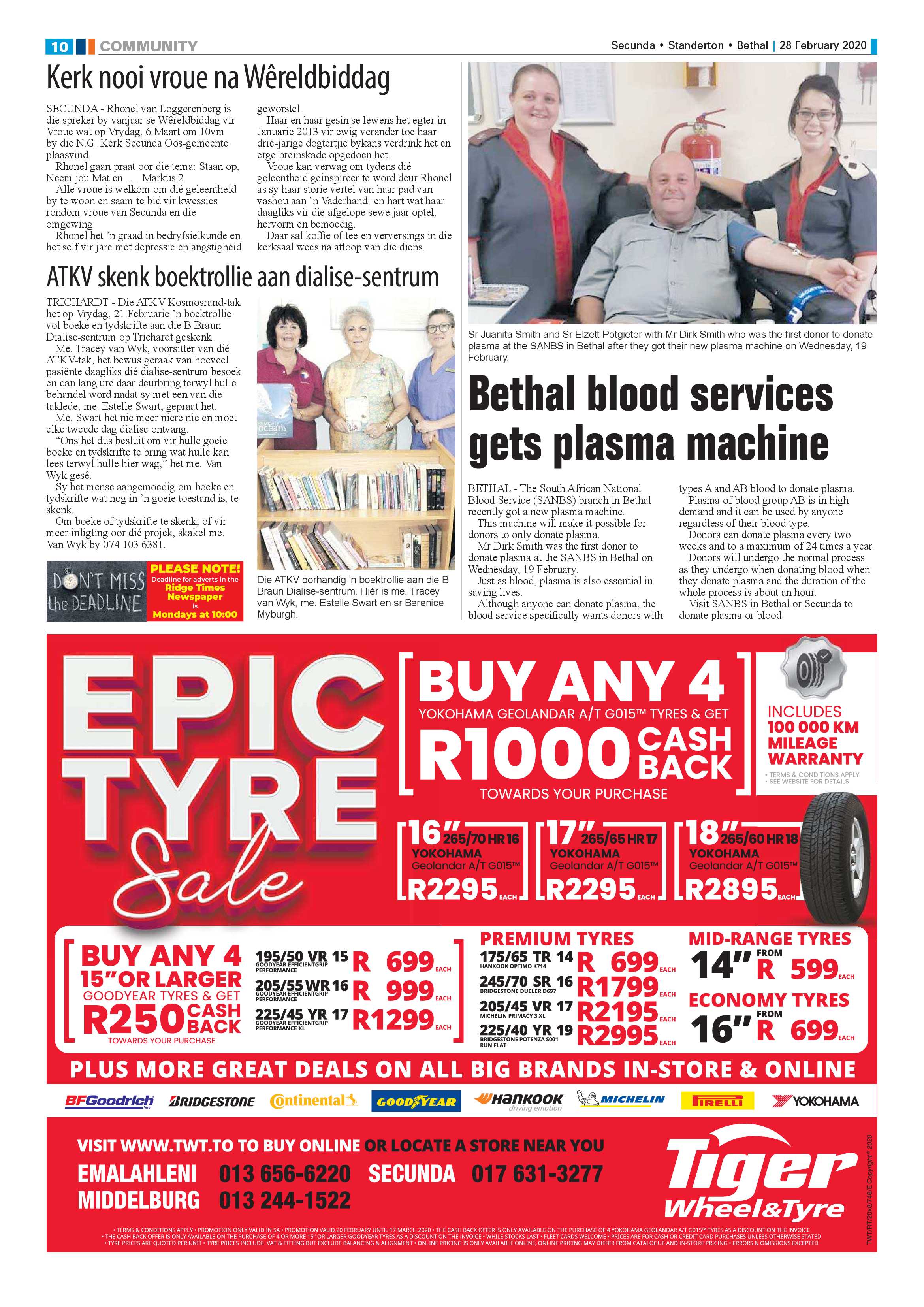 Standerton Advertiser 28 February 2020 page 10