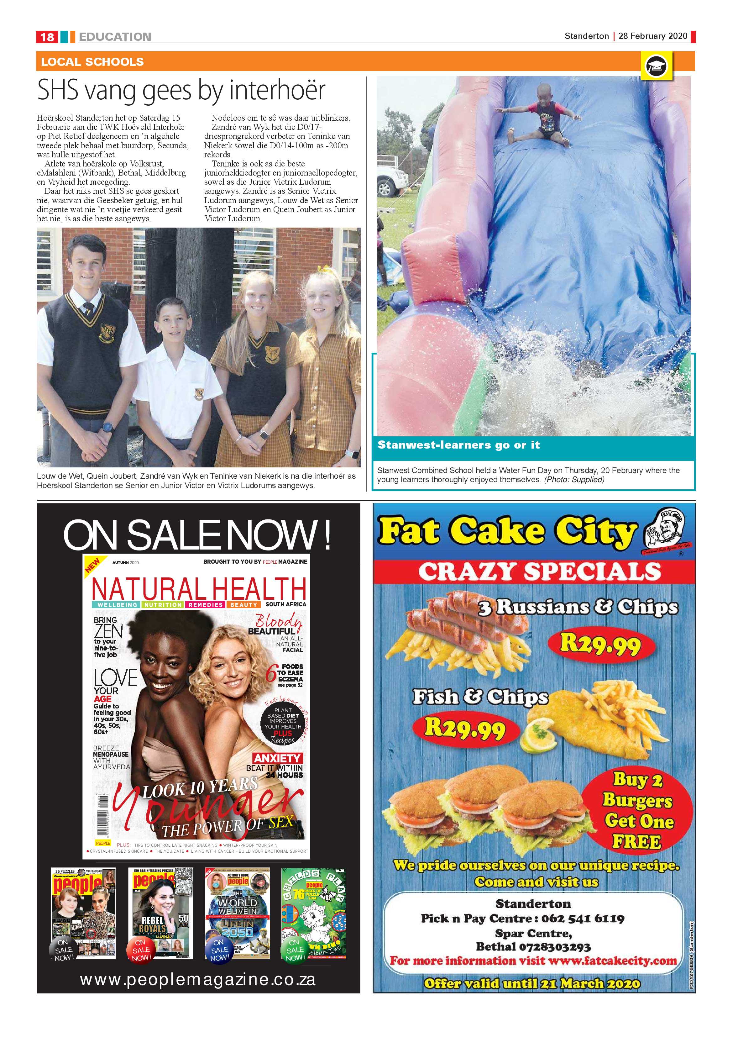 Standerton Advertiser 28 February 2020 page 18