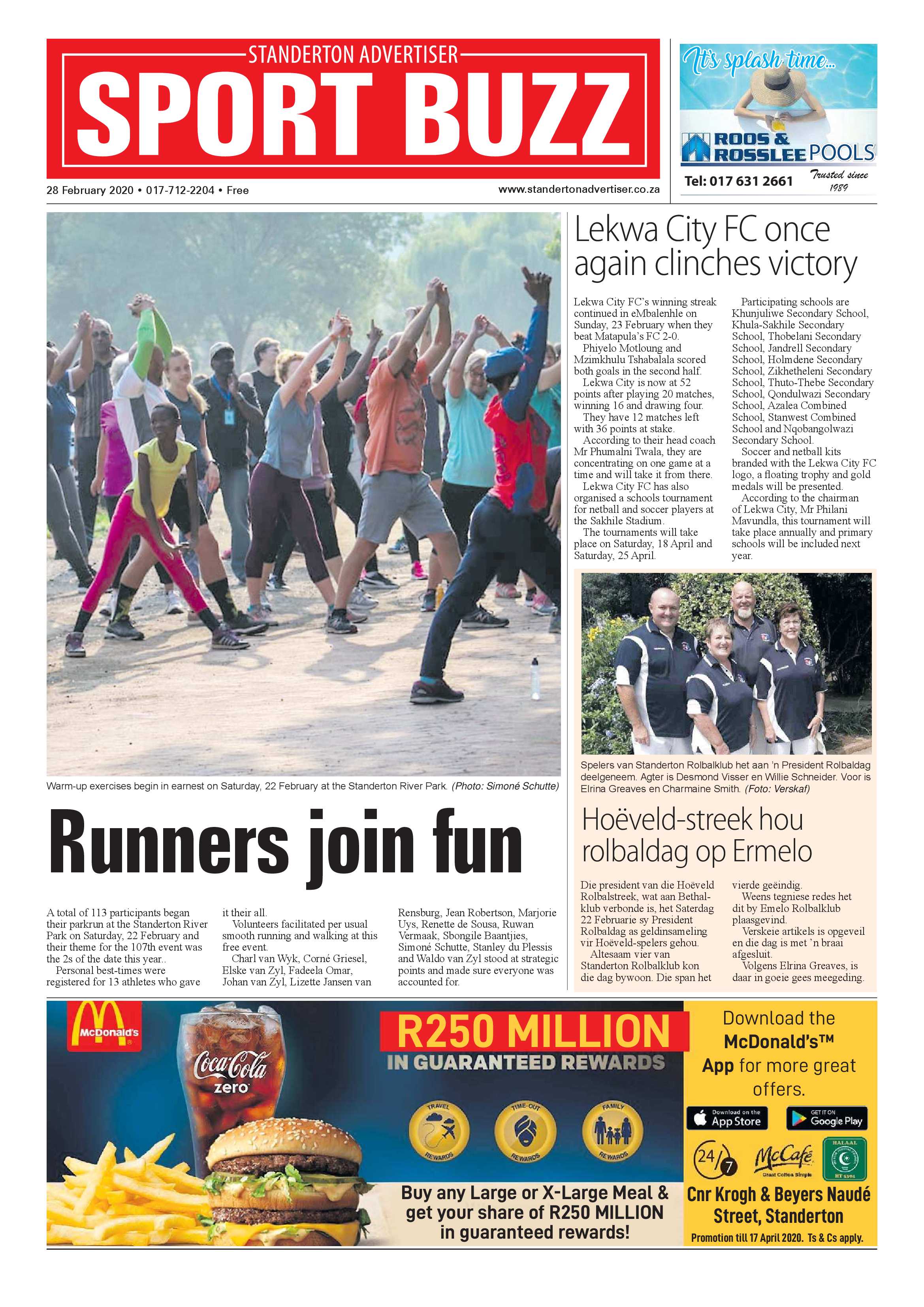 Standerton Advertiser 28 February 2020 page 20