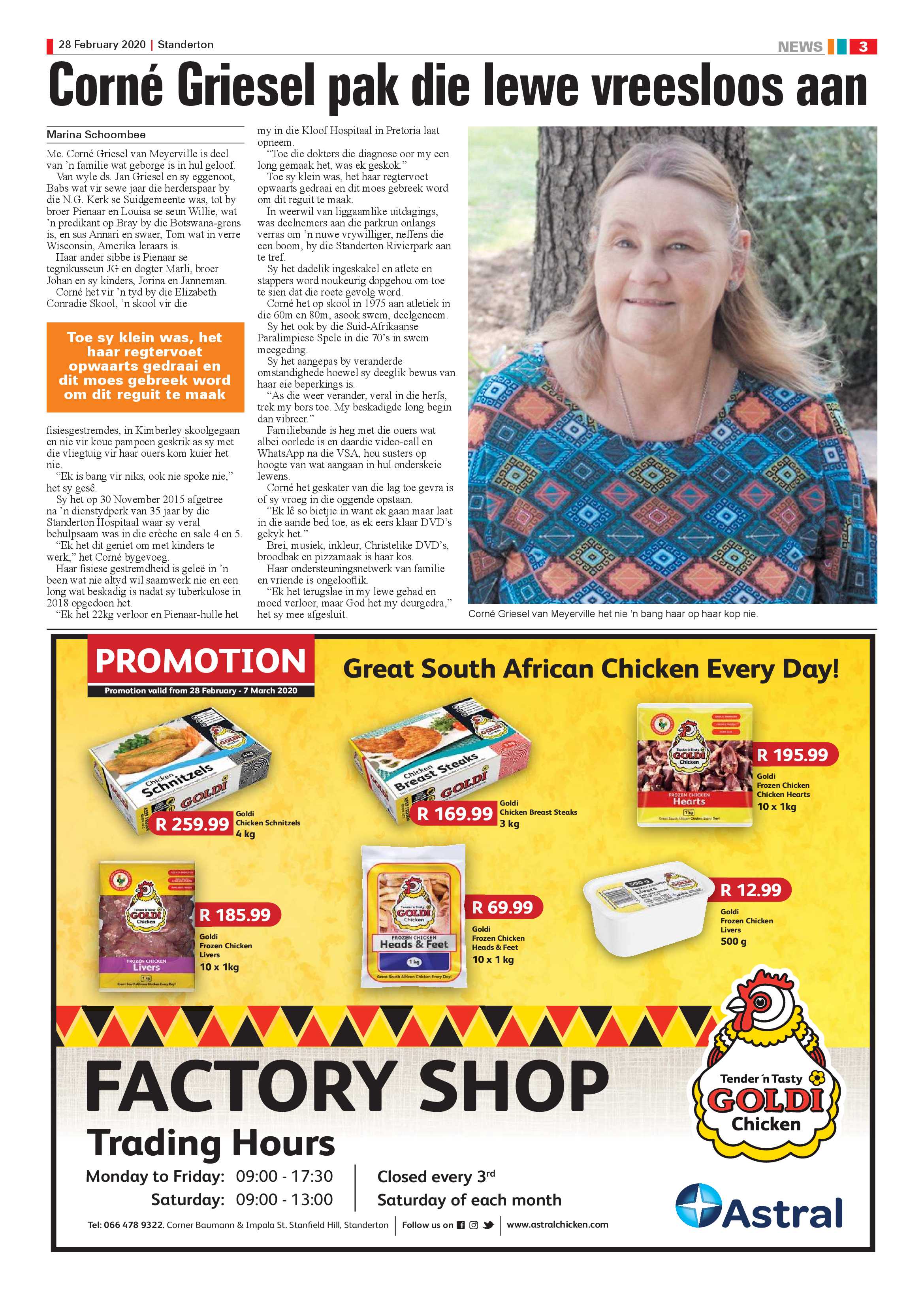 Standerton Advertiser 28 February 2020 page 3