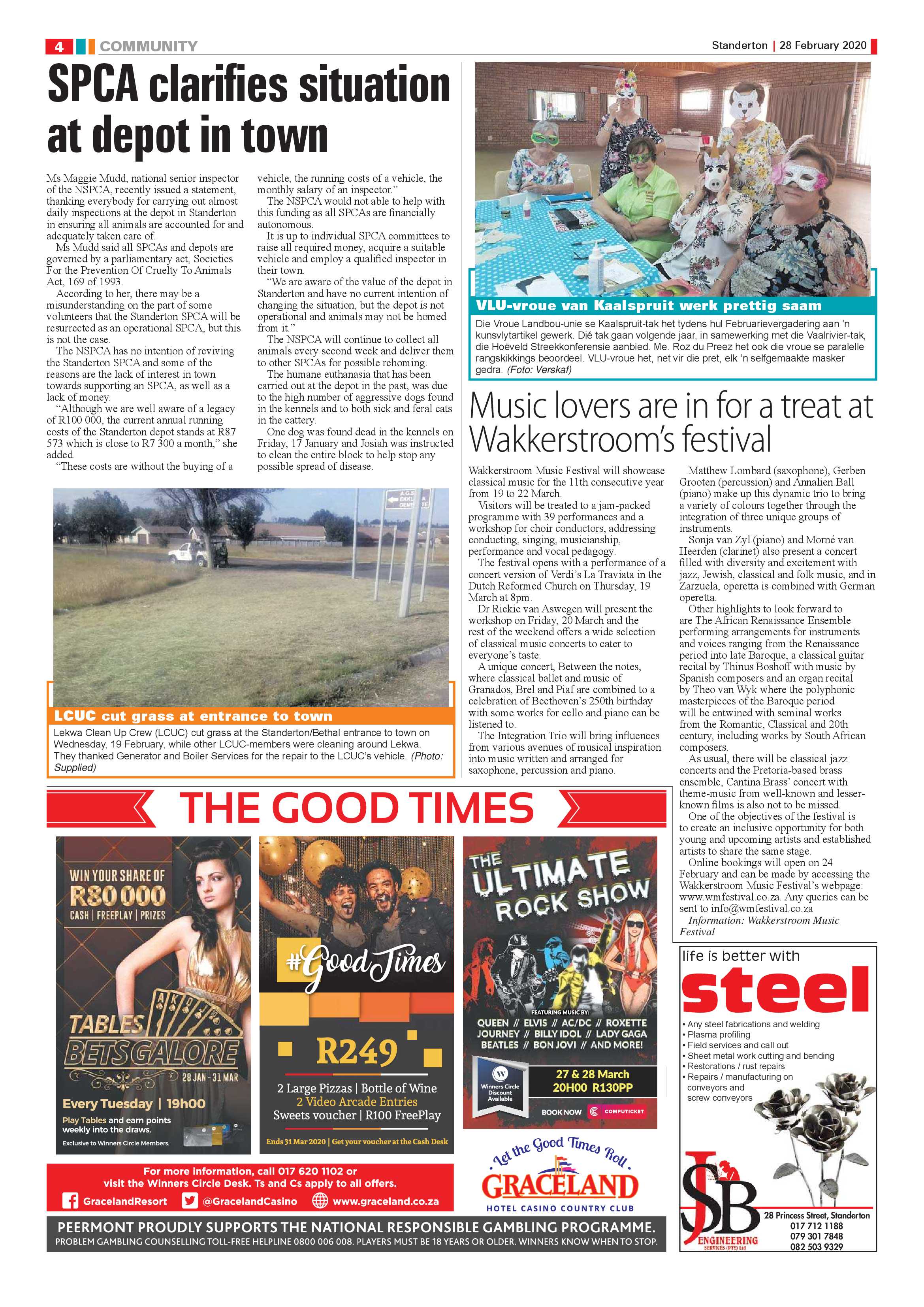 Standerton Advertiser 28 February 2020 page 4