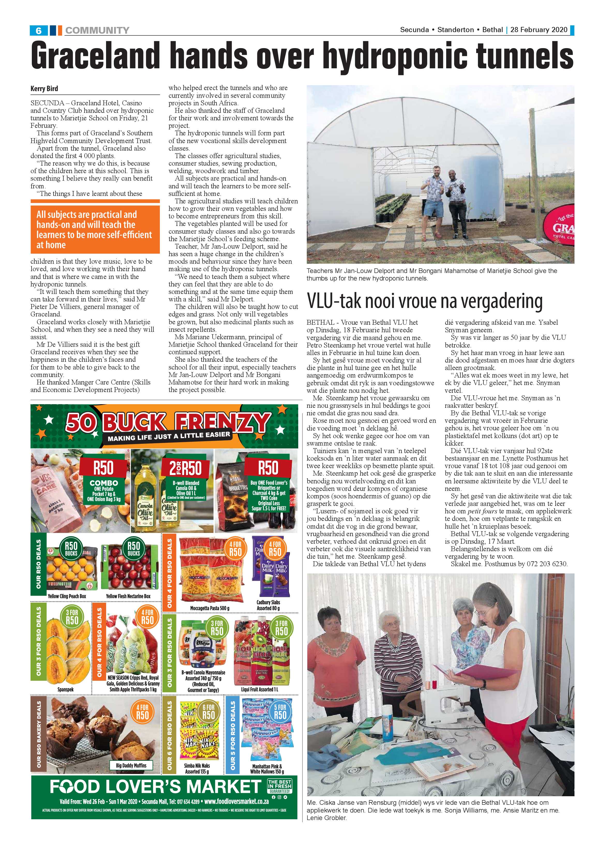 Standerton Advertiser 28 February 2020 page 6