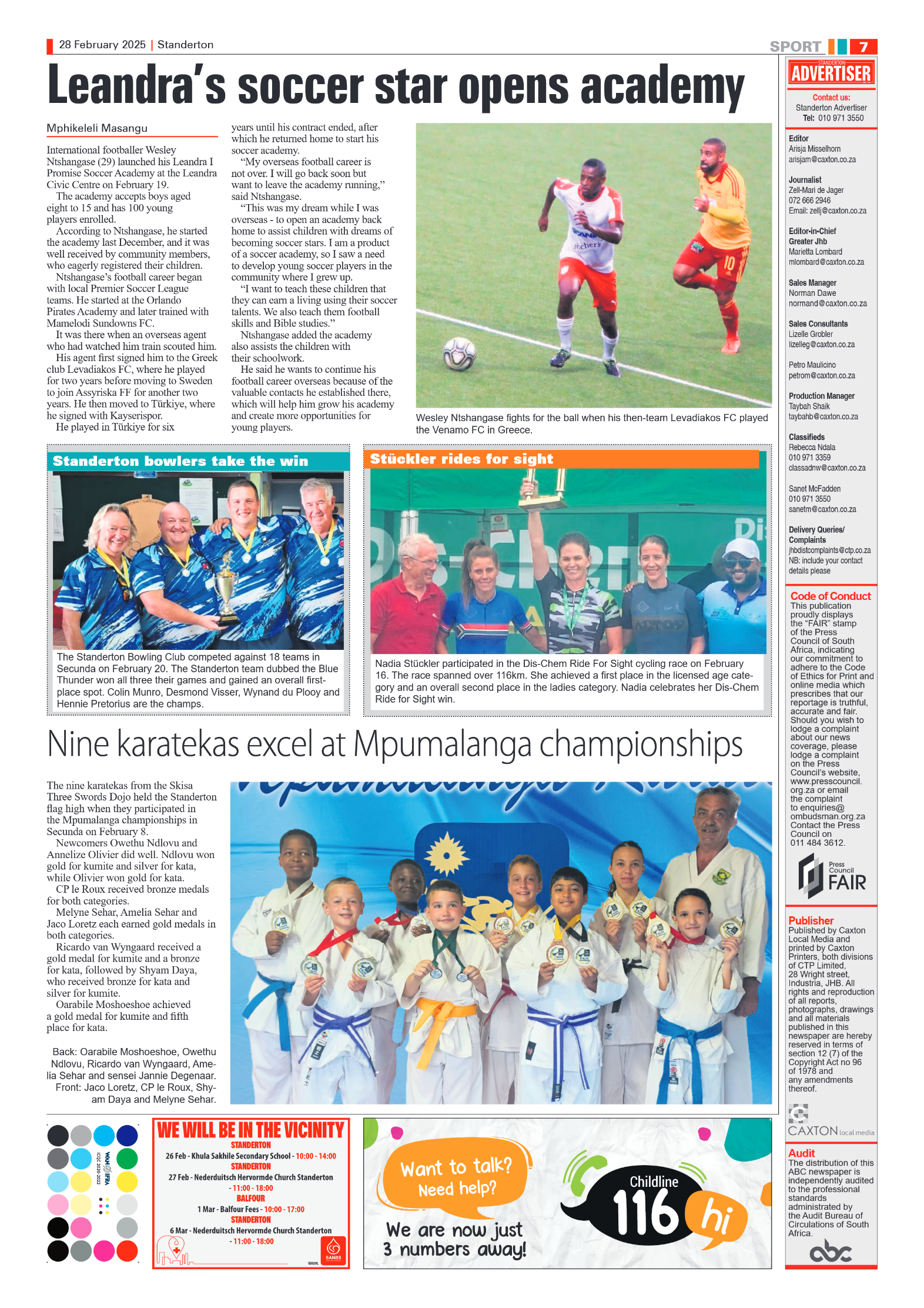 Standerton Advertiser 28 February 2025 page 7