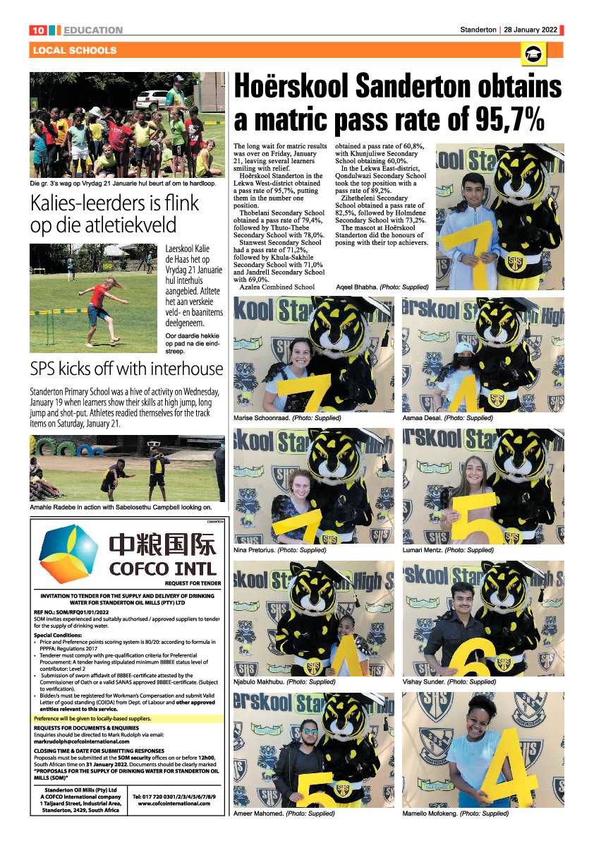 Standerton Advertiser 28 January 2022 page 10