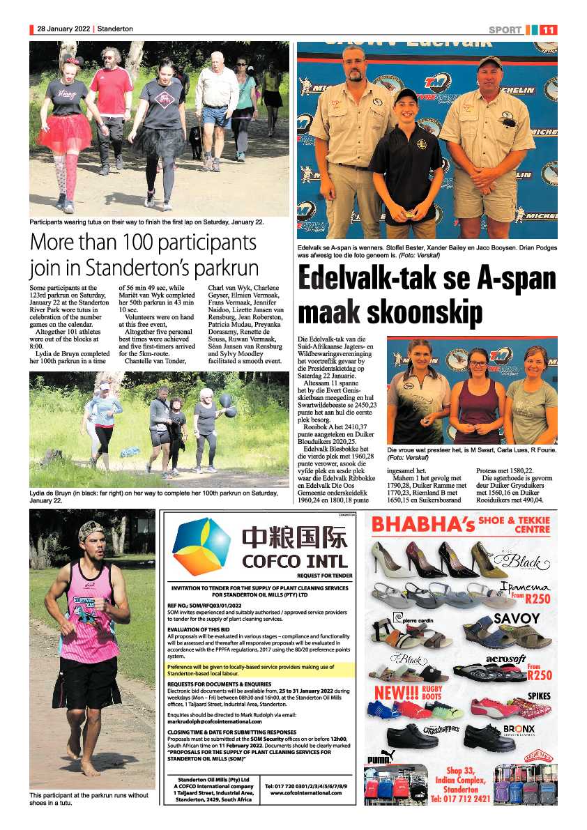 Standerton Advertiser 28 January 2022 page 11