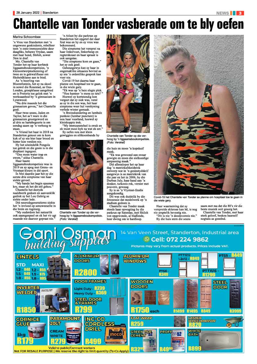 Standerton Advertiser 28 January 2022 page 3