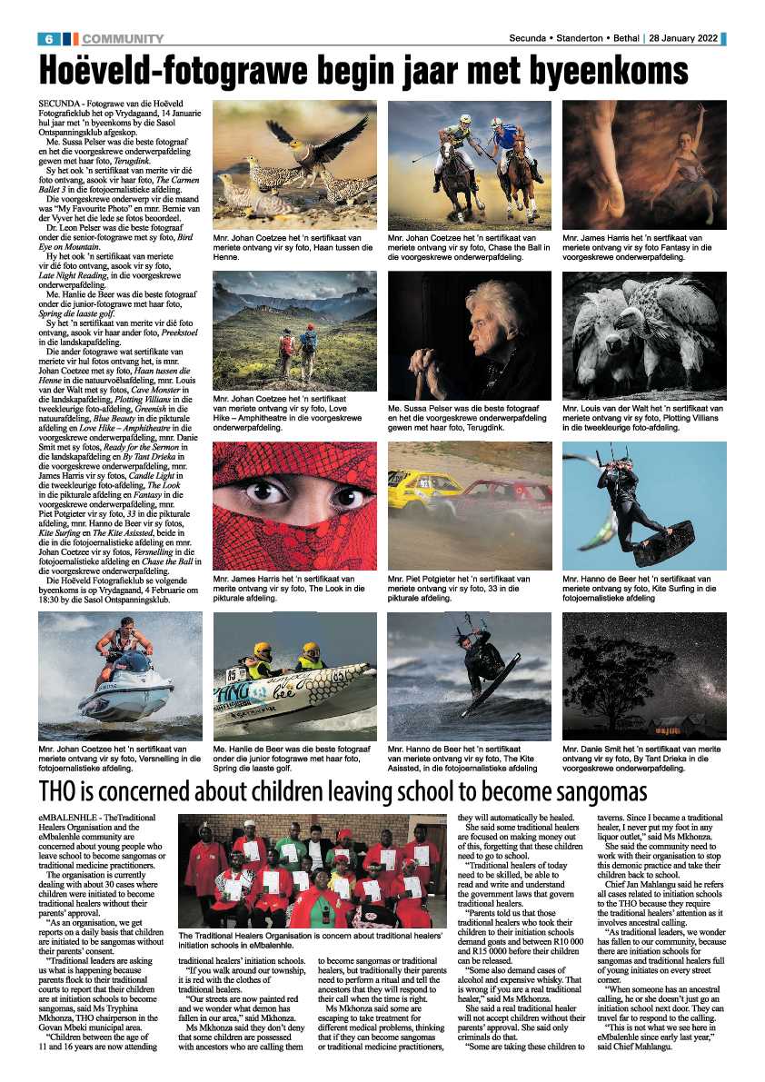 Standerton Advertiser 28 January 2022 page 6