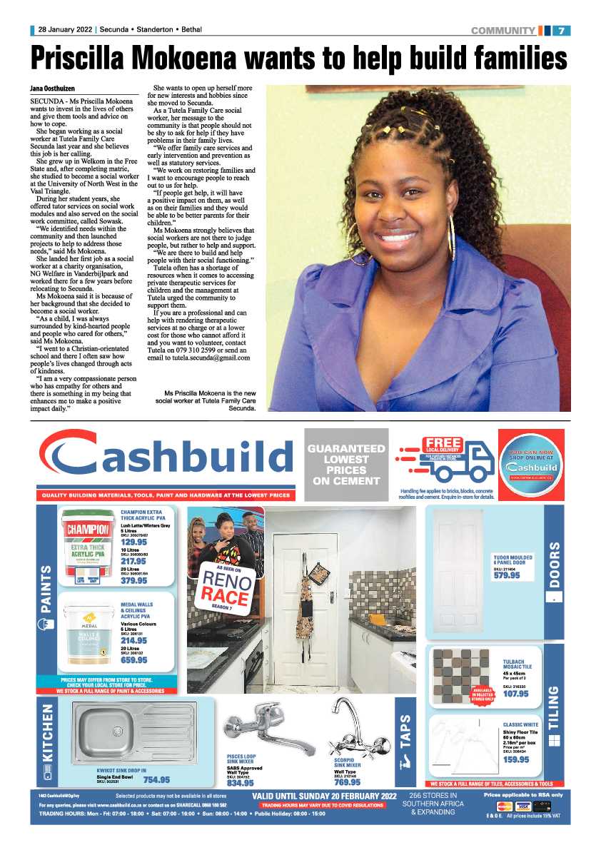 Standerton Advertiser 28 January 2022 page 7