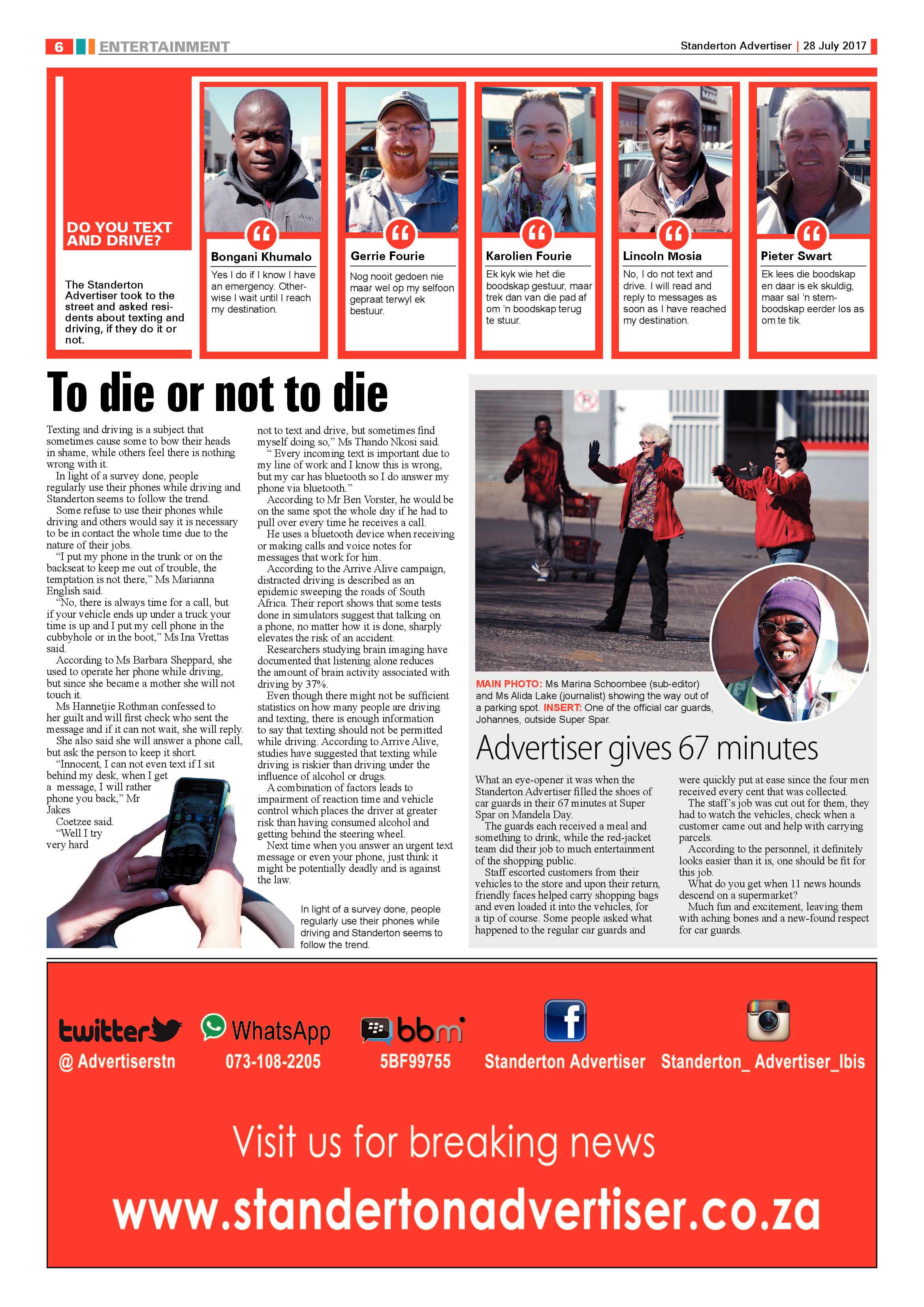 Standerton Advertiser 28 Julie 2017 page 6