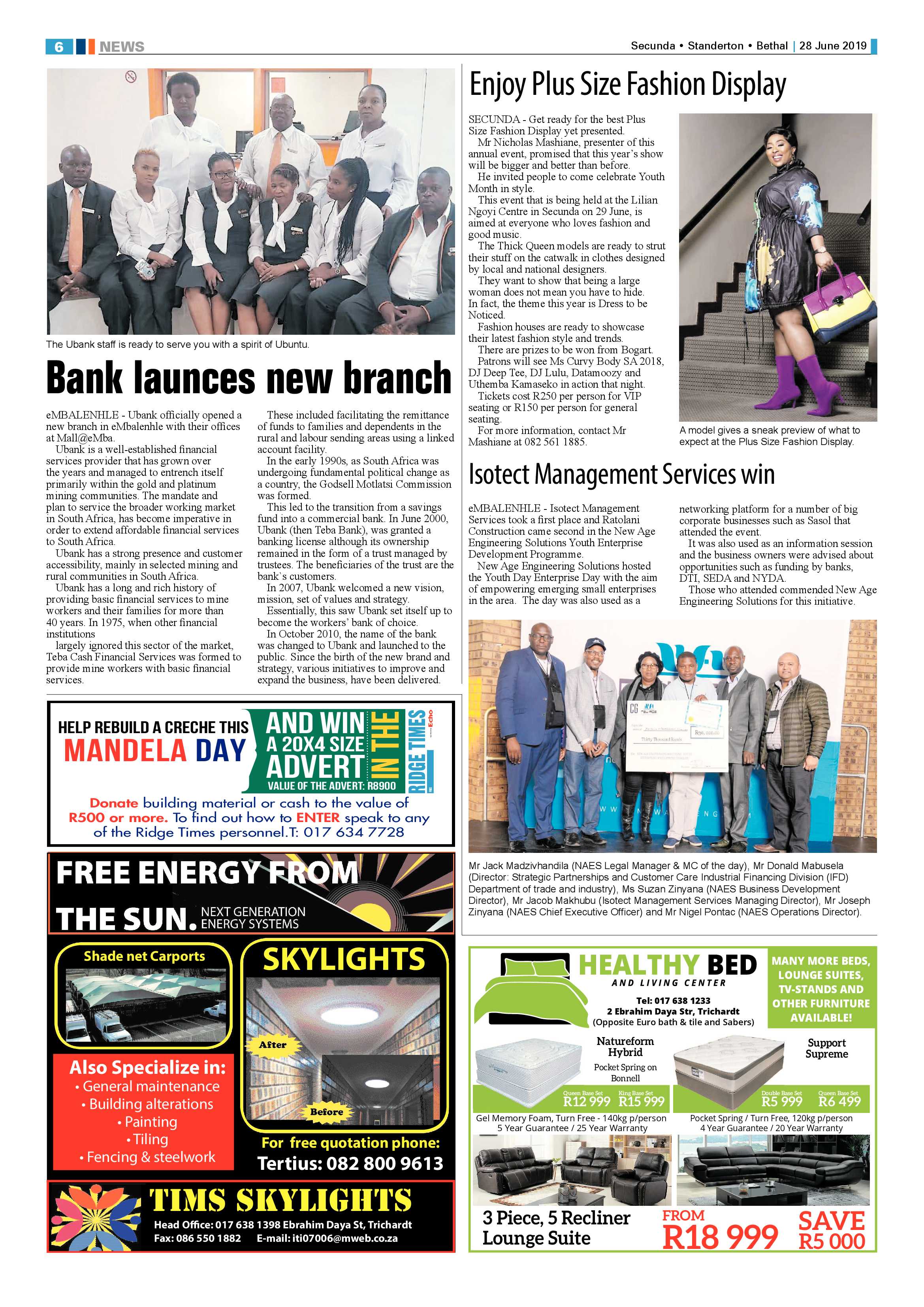 Standerton Advertiser 28 June 2019 page 10