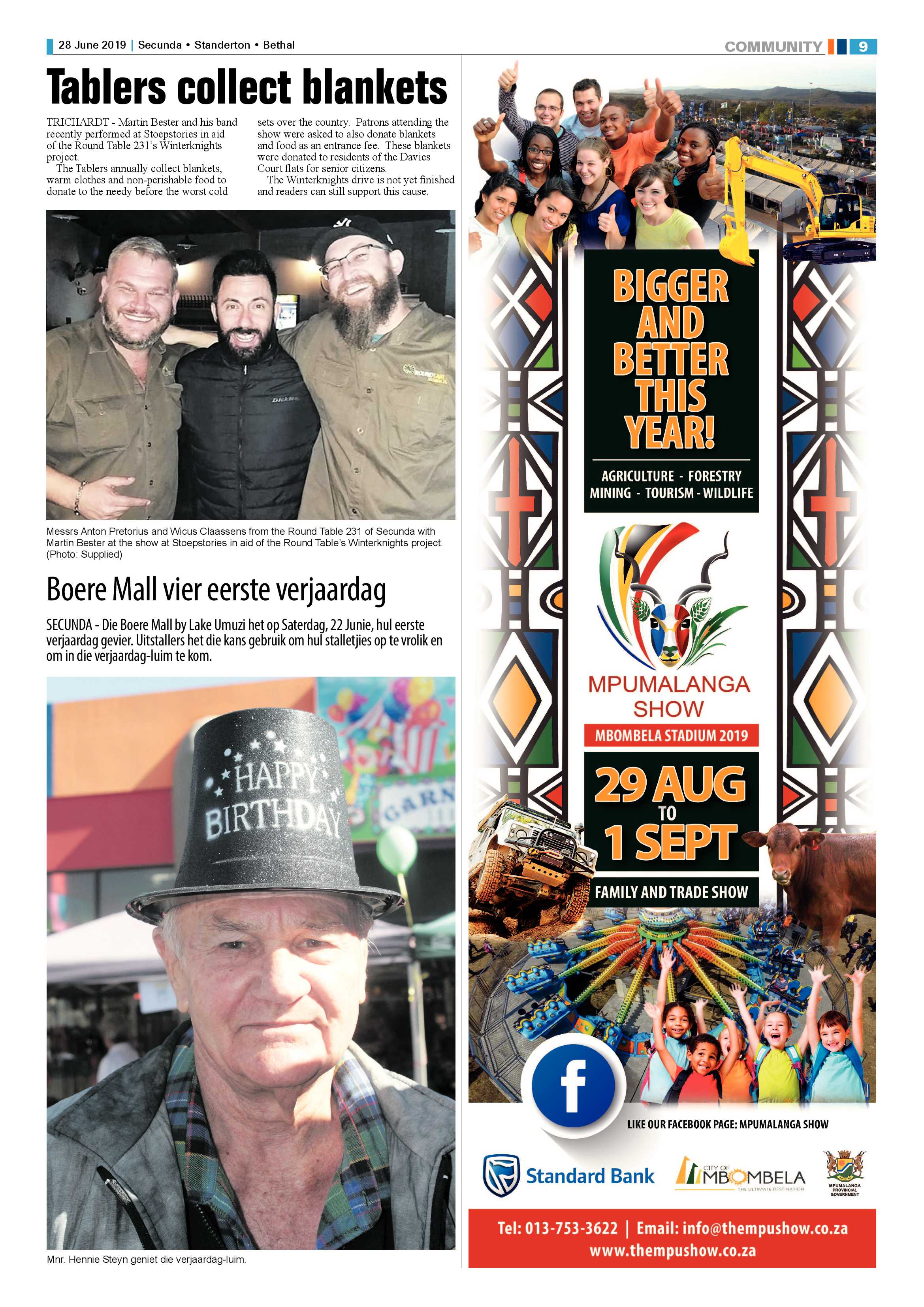 Standerton Advertiser 28 June 2019 page 13