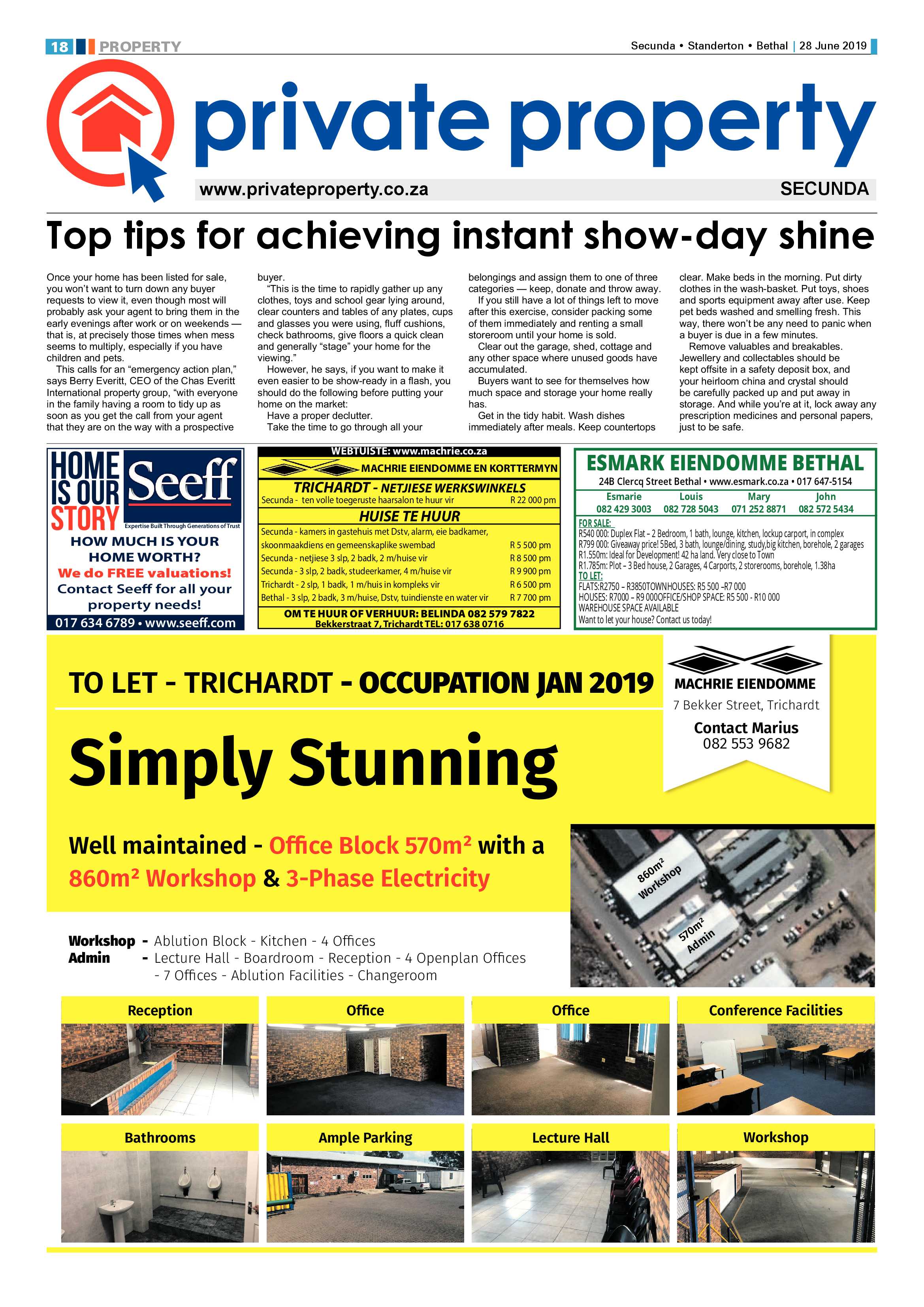 Standerton Advertiser 28 June 2019 page 22