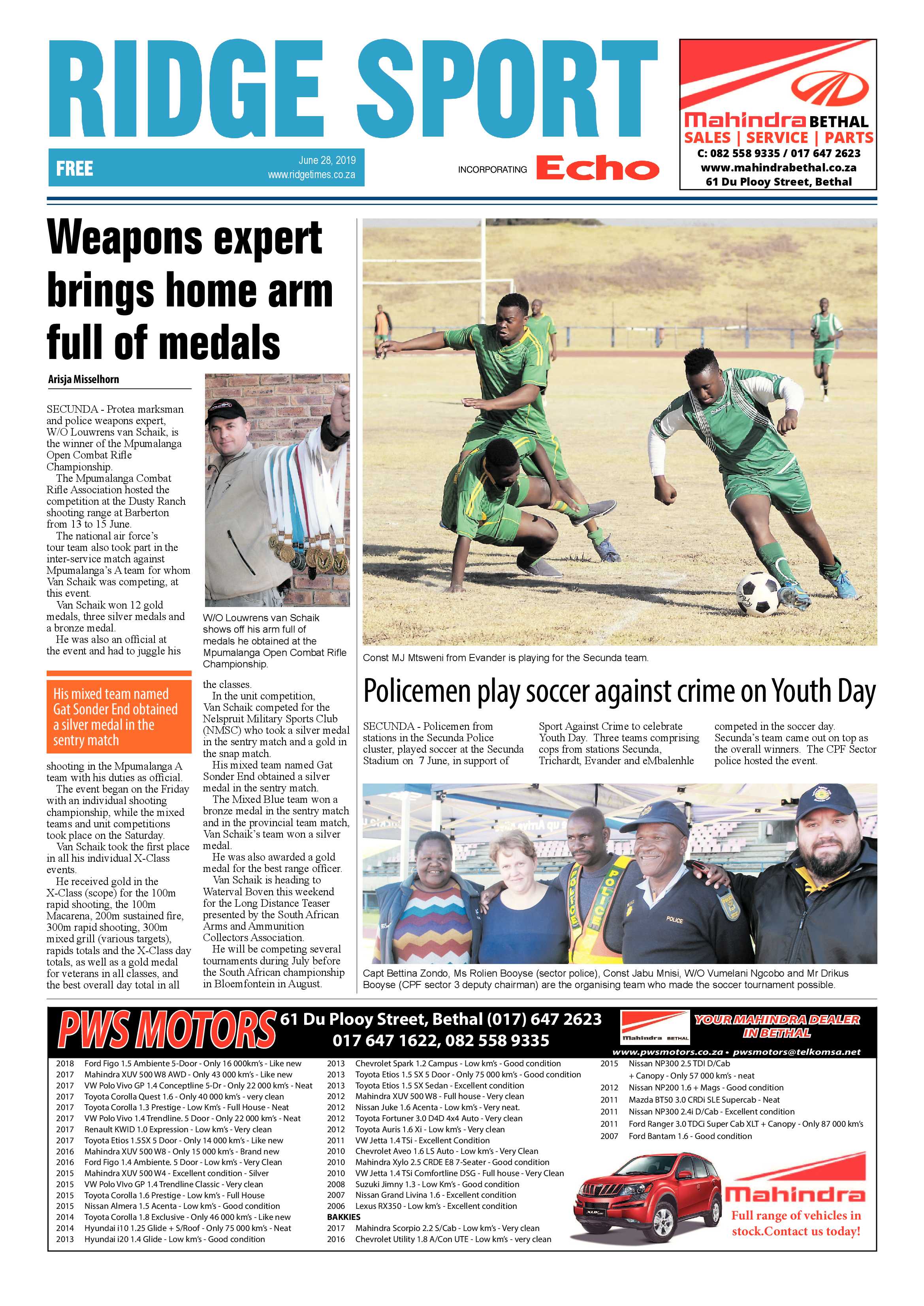 Standerton Advertiser 28 June 2019 page 28