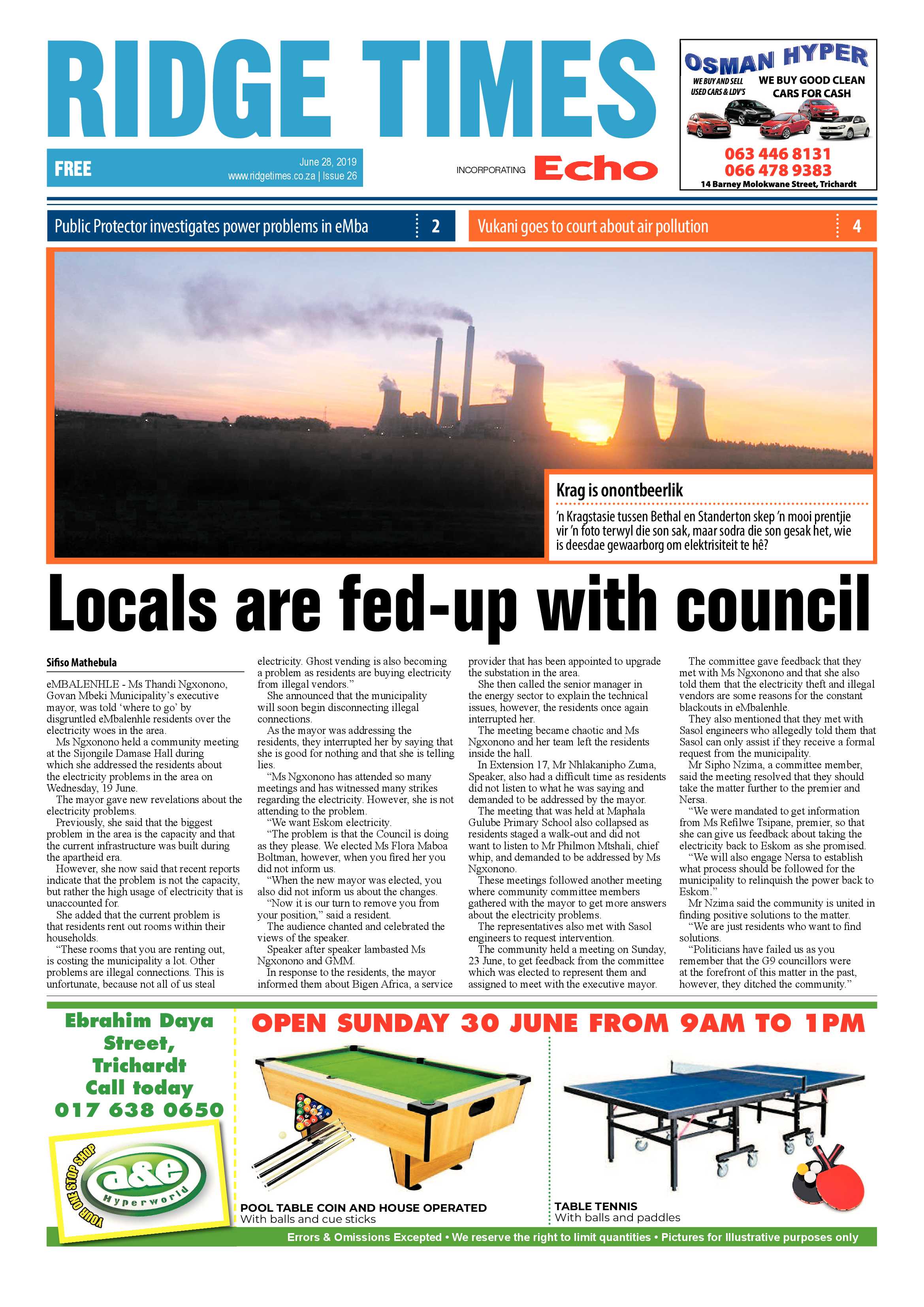 Standerton Advertiser 28 June 2019 page 5