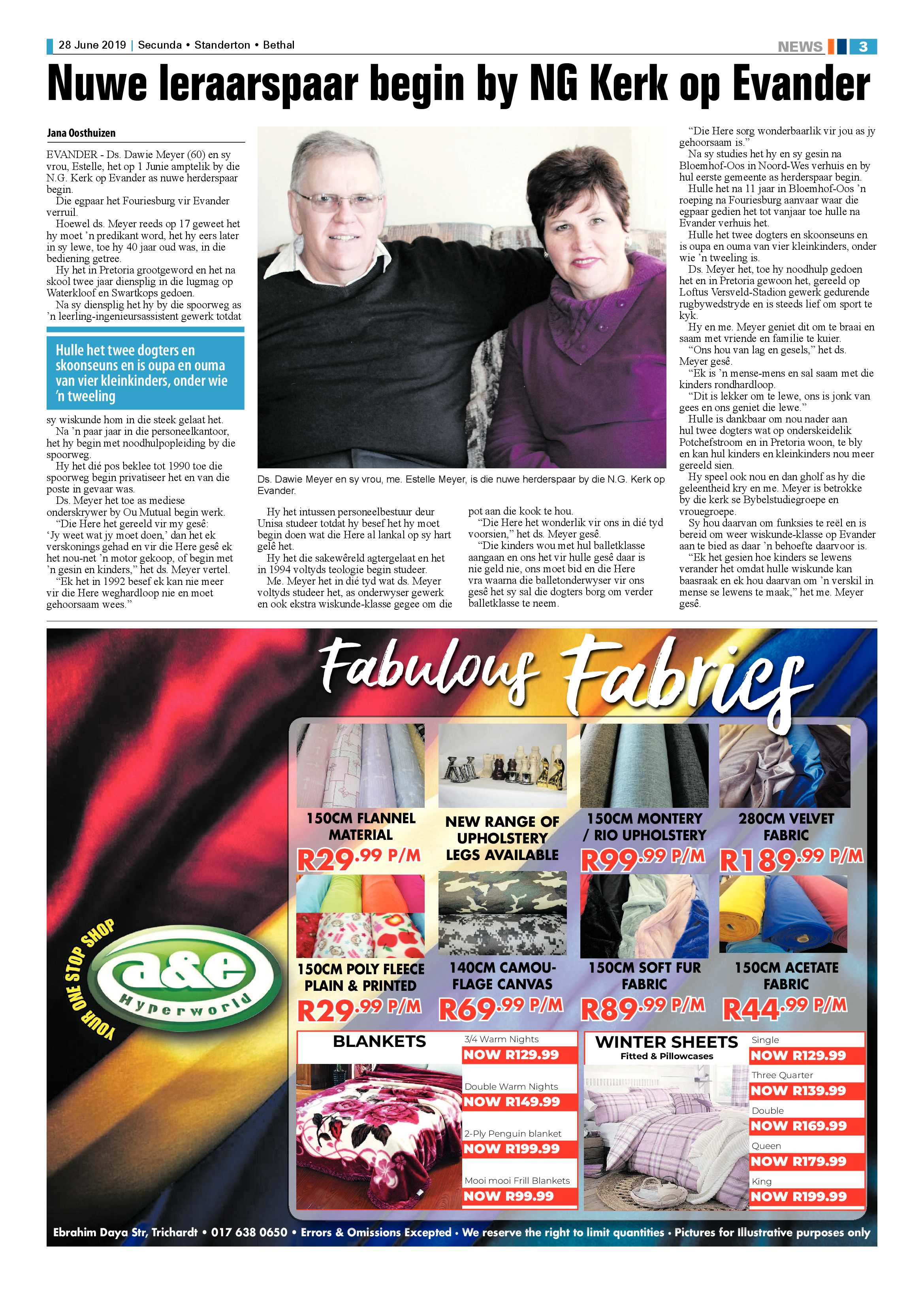 Standerton Advertiser 28 June 2019 page 7