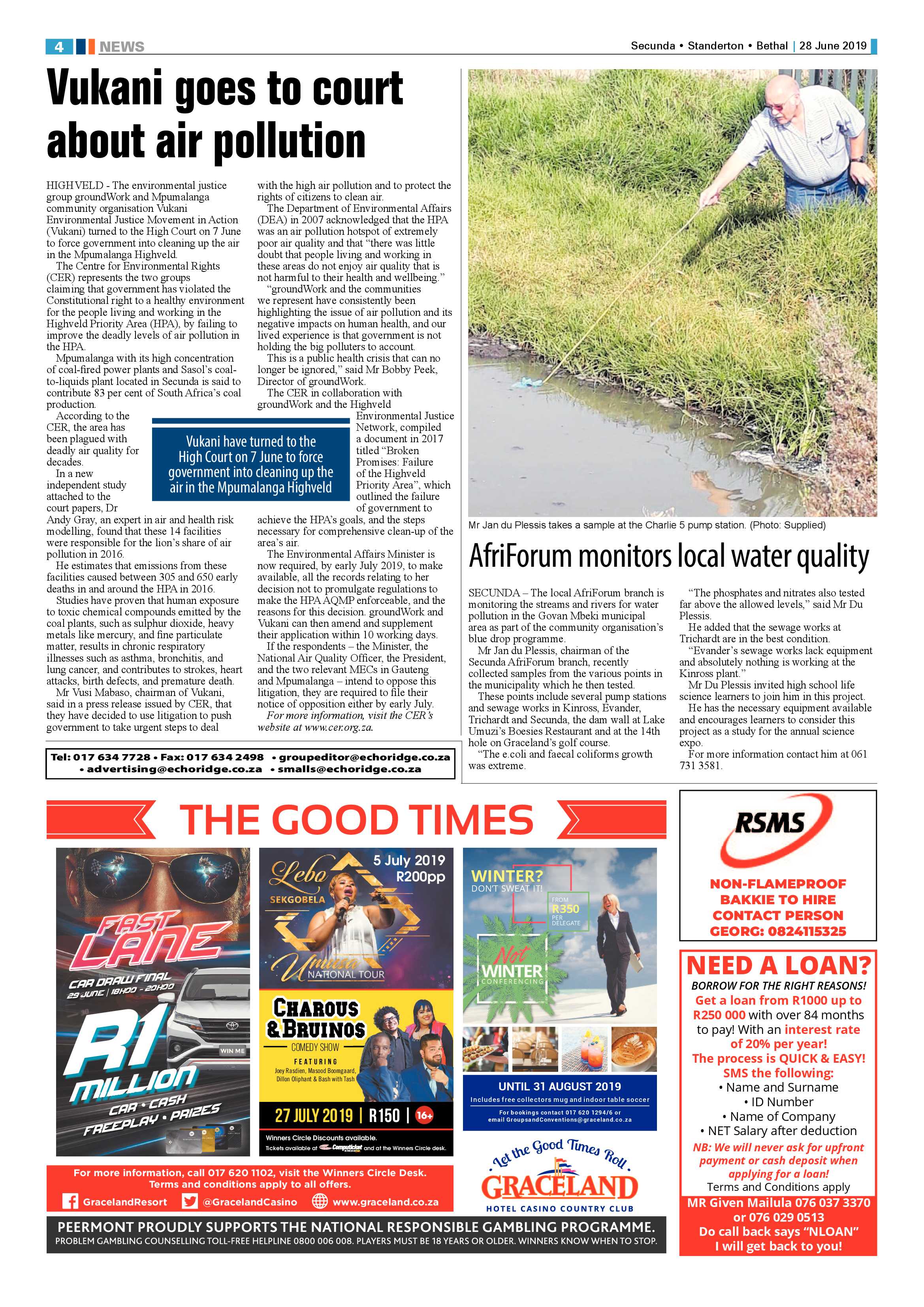 Standerton Advertiser 28 June 2019 page 8