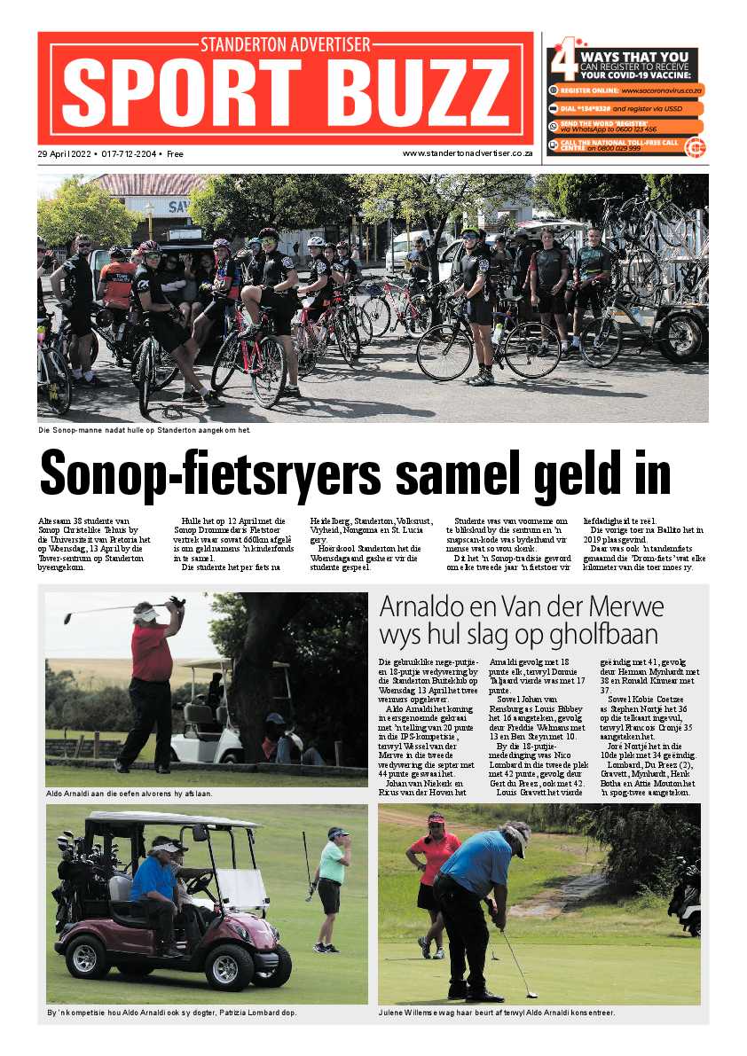 Standerton Advertiser 29 April 2022 page 8