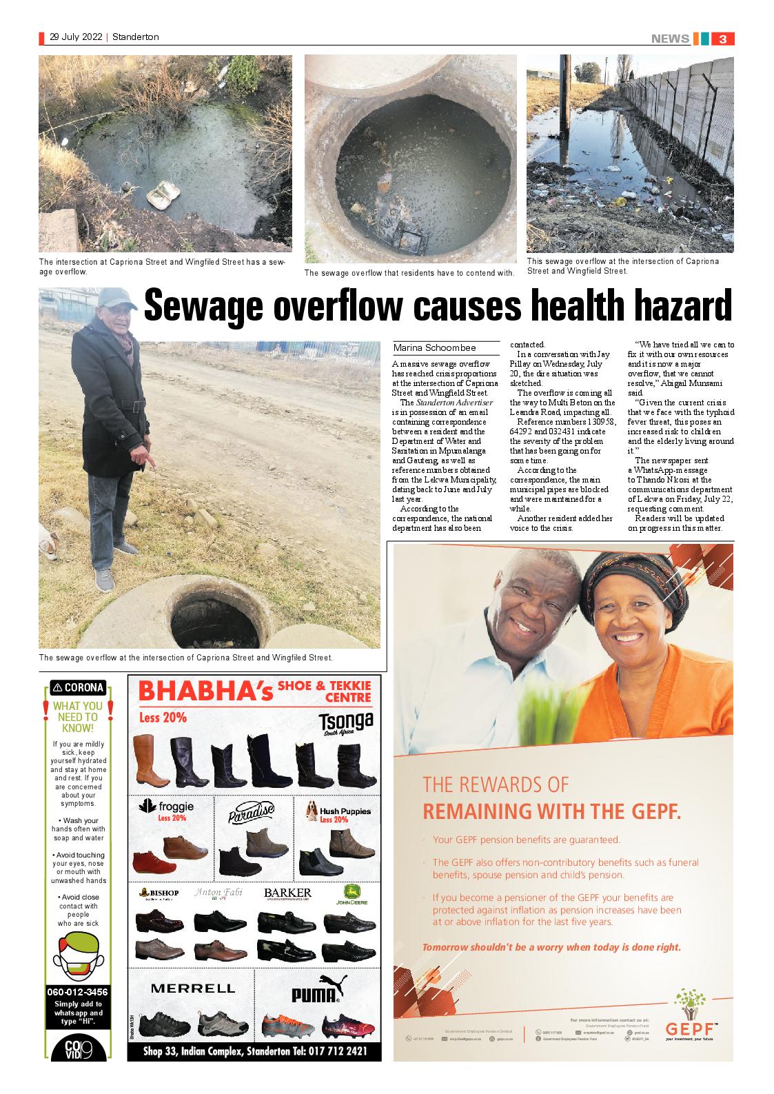 Standerton Advertiser 29 July 2022 page 3