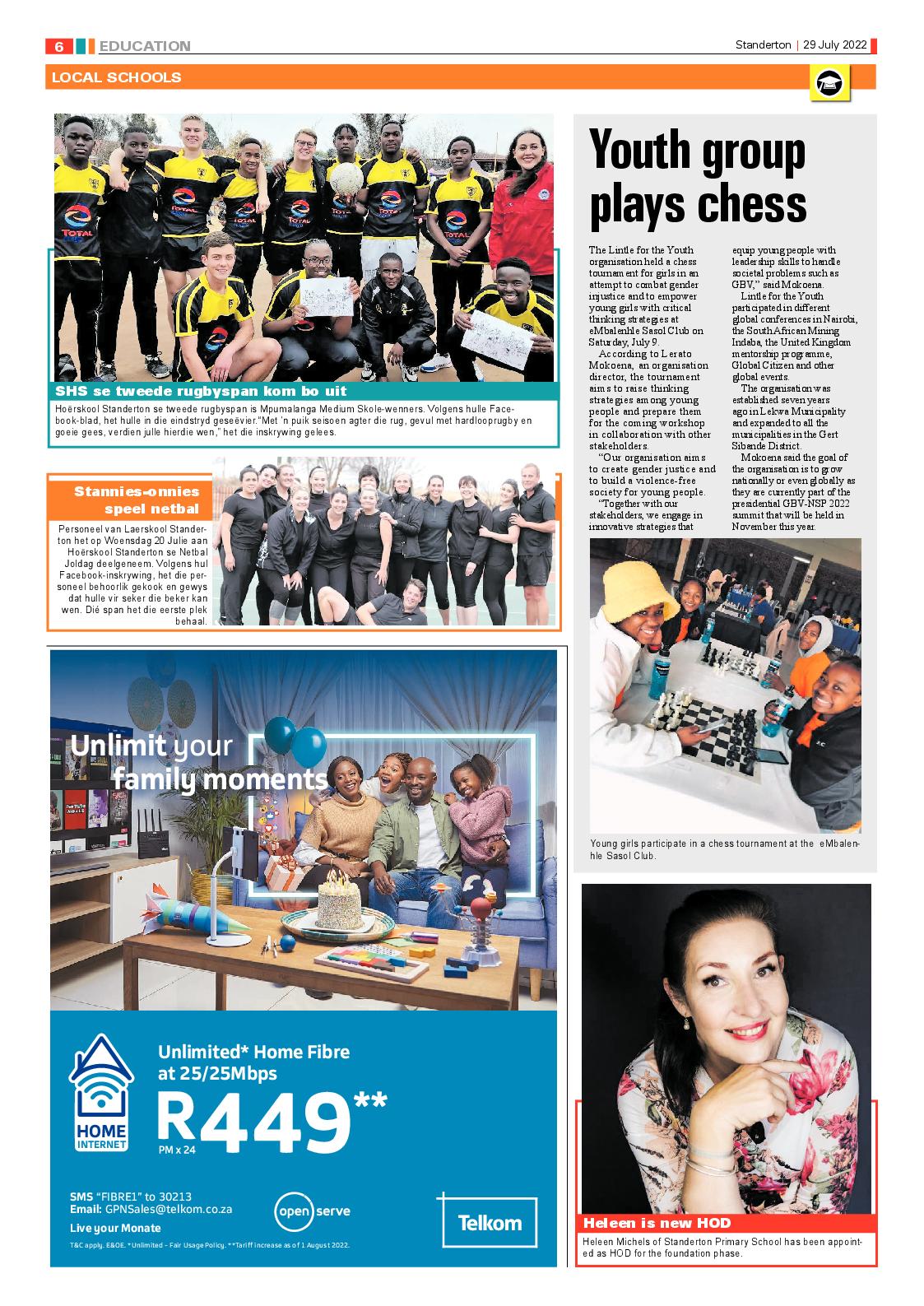 Standerton Advertiser 29 July 2022 page 6