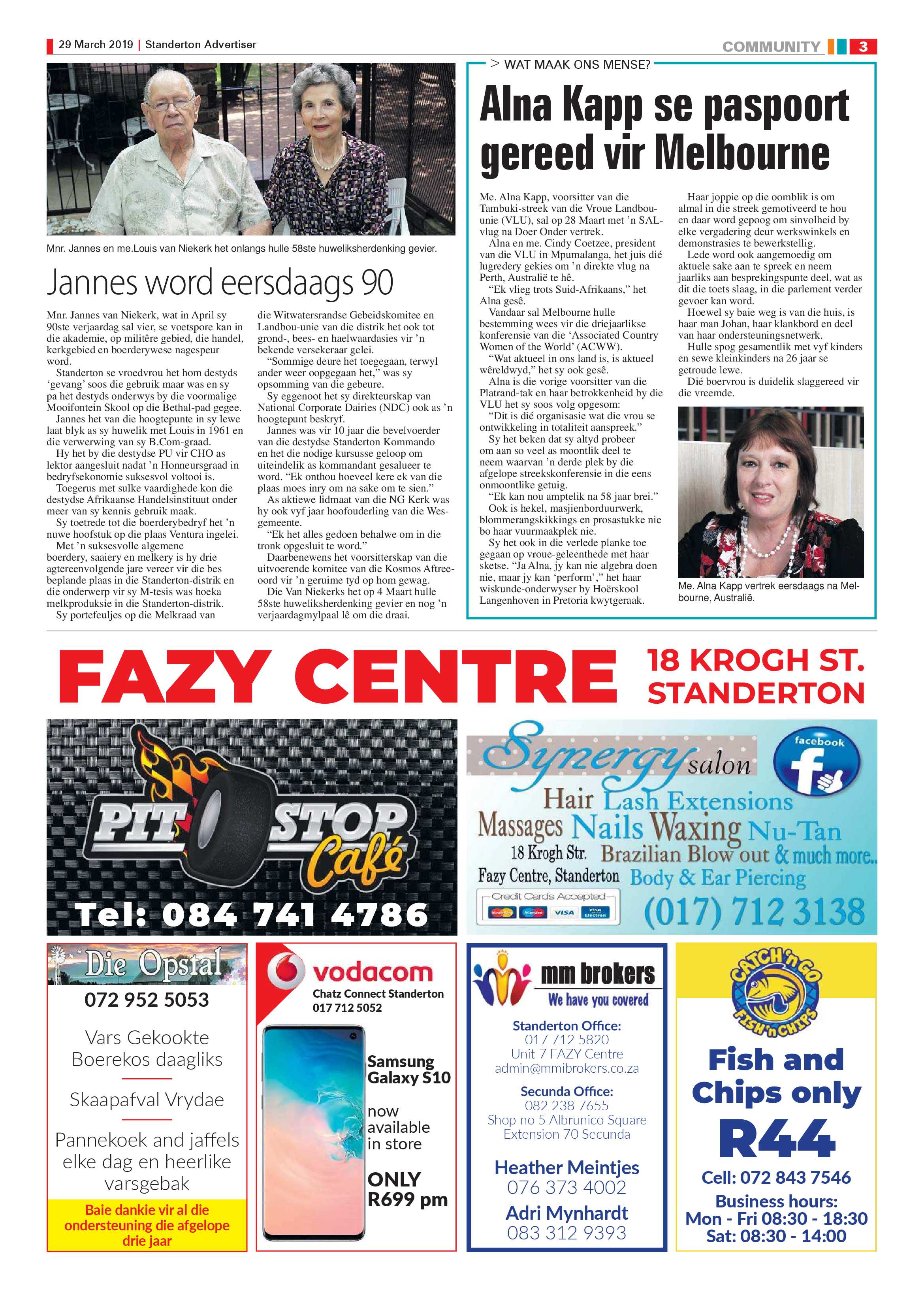 Standerton Advertiser 29 March 2019 page 3