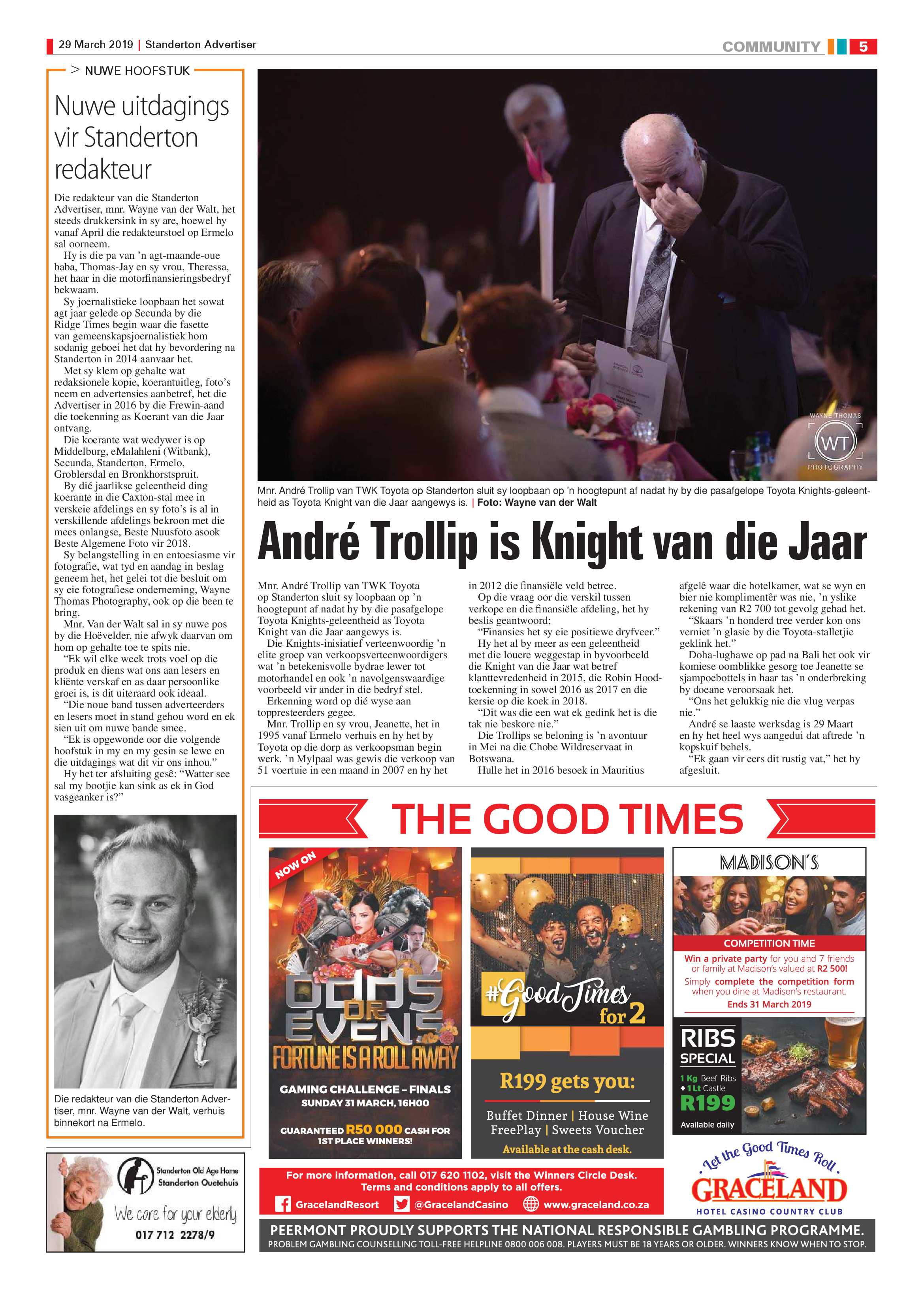 Standerton Advertiser 29 March 2019 page 5